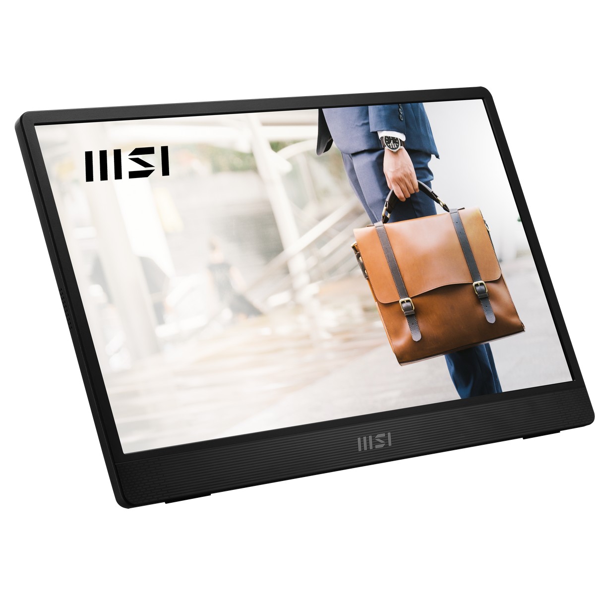 MSI - MSI 16" PRO MP161 E2U 1920x1080 IPS 60Hz USB-C Portable Monitor