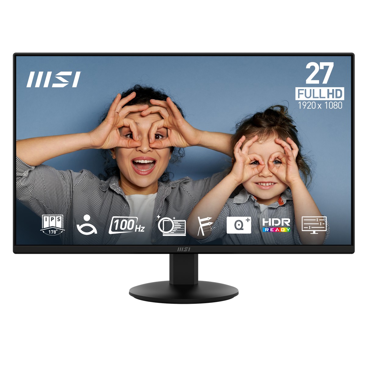 MSI - MSI 27" PRO MP272L 1920x1080 IPS 100Hz Flat Monitor - Black