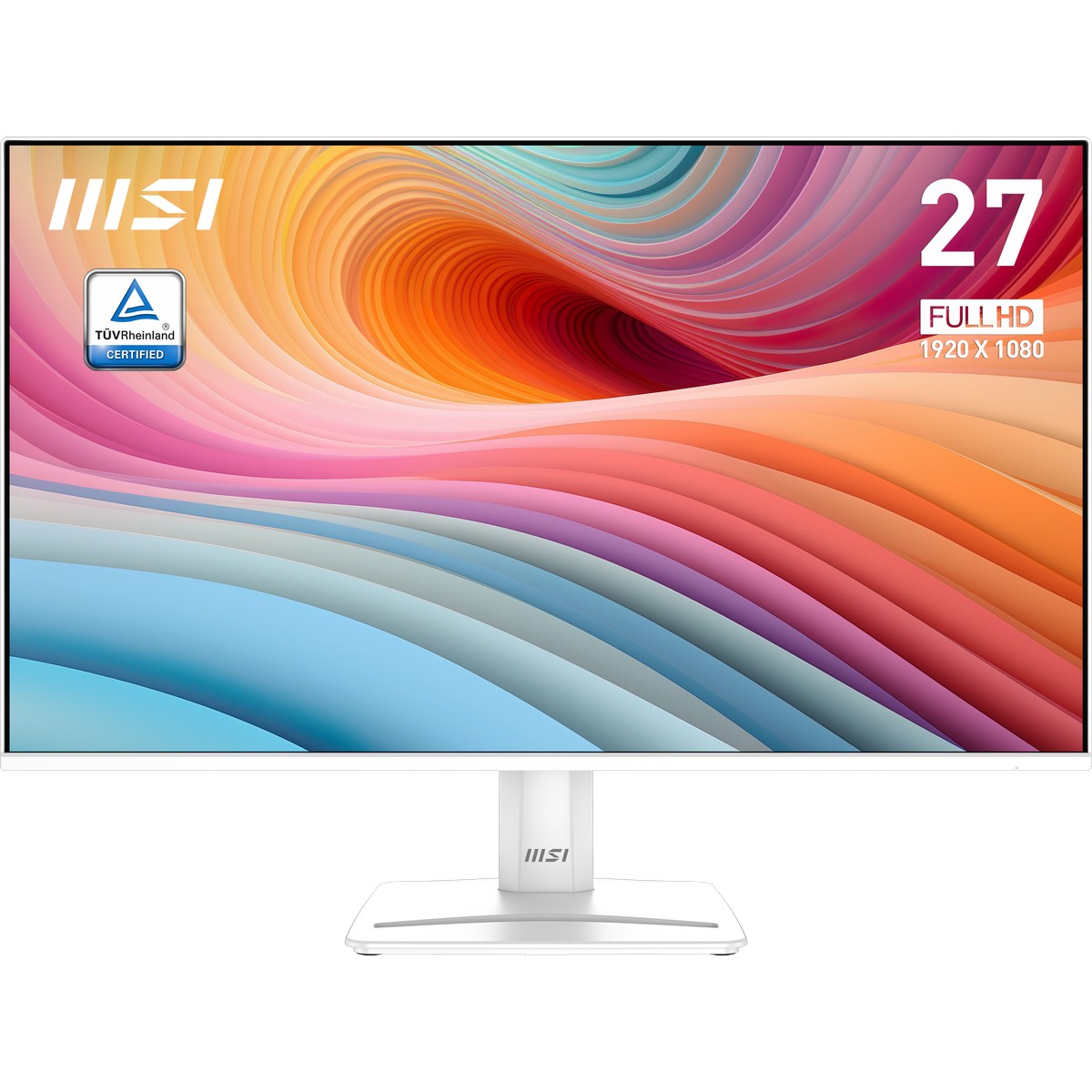 MSI - MSI 27" PRO MP275W E2 1920x1080 IPS 120Hz Flat Monitor - White