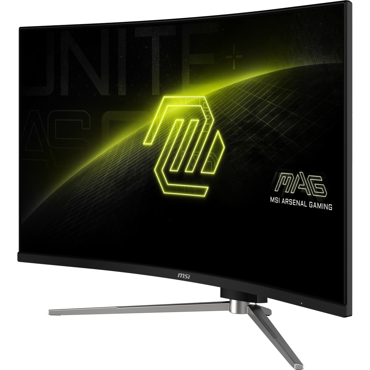 MSI - MSI 32" MAG 325CQRF QD E2 2160x1440 Rapid VA 180Hz 0.5ms Curved A-Sync Widescreen Gaming Monitor - Black