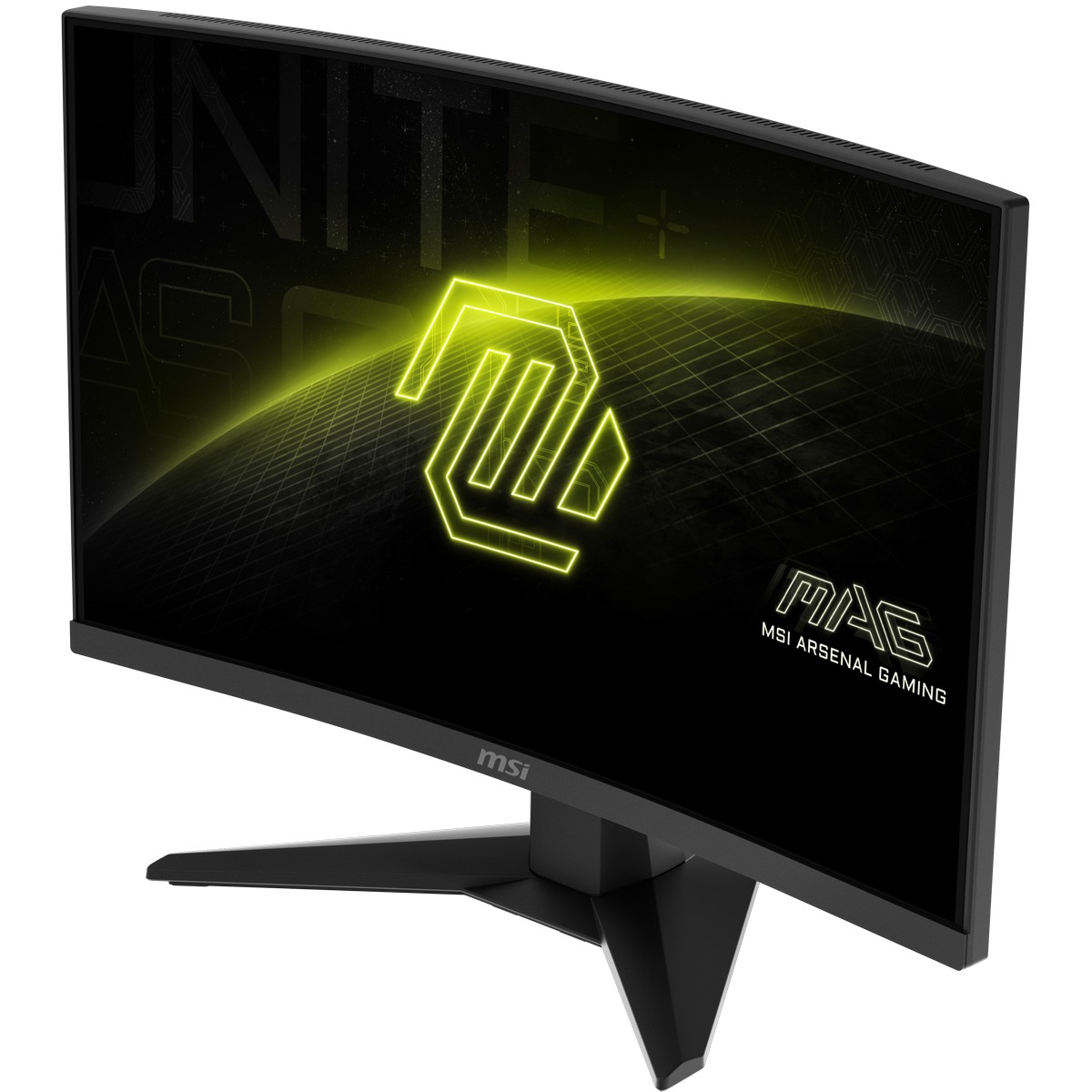 MSI - MSI 24" MAG 244C 1920x1080 VA 180Hz 1ms Adaptive Sync Curved Gaming Monitor - Black