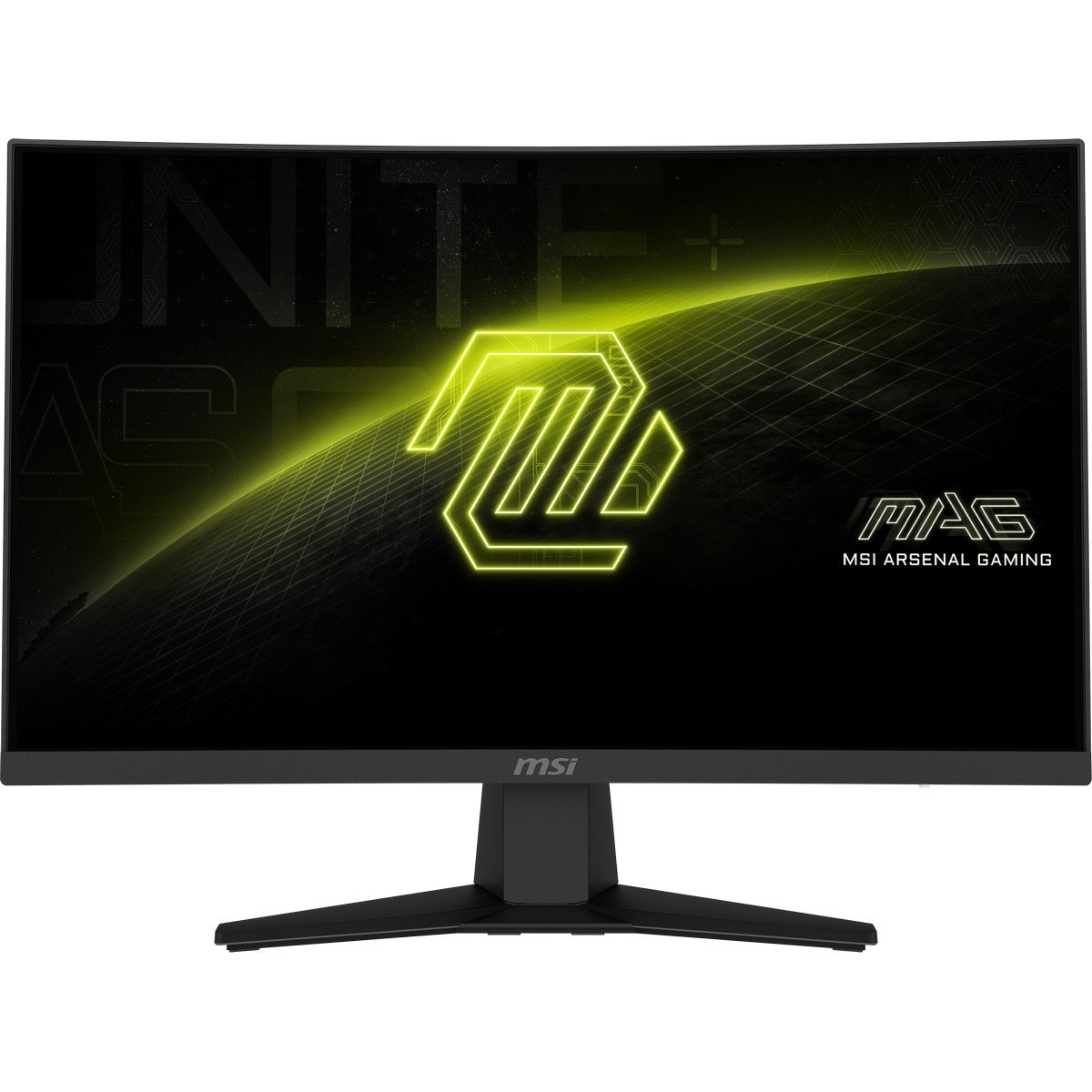 MSI - MSI 24" MAG 244C 1920x1080 VA 180Hz 1ms Adaptive Sync Curved Gaming Monitor - Black