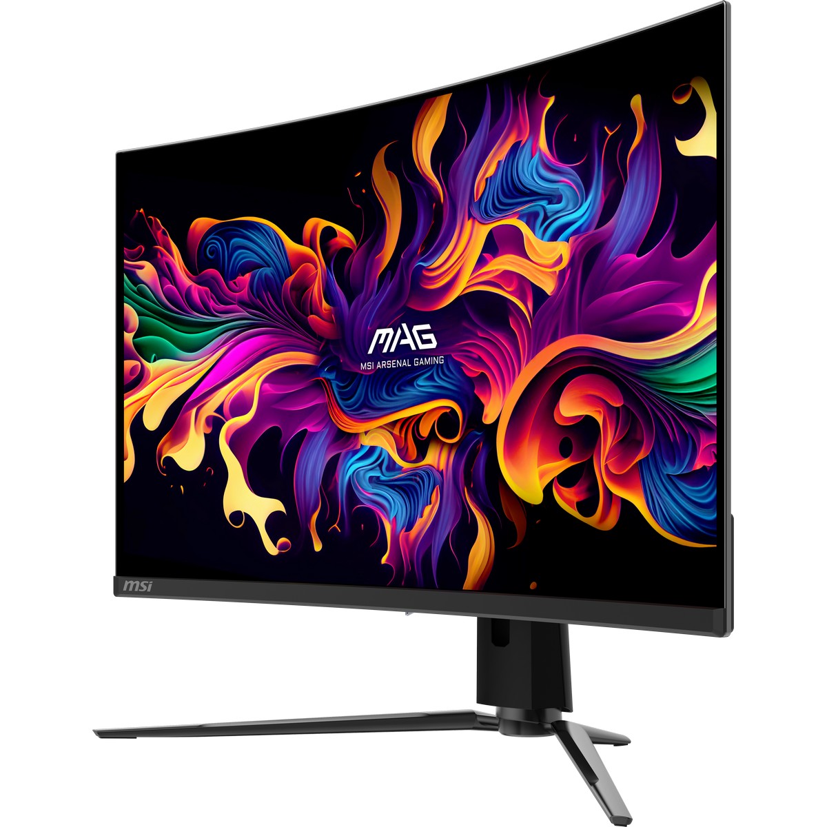 MSI - MSI 32" MAG 321CUP QD-OLED 3840x2160 QD-OLED 165Hz 0.03ms HDR True Black 400 A-Sync Curved Widescreen Gaming Monitor