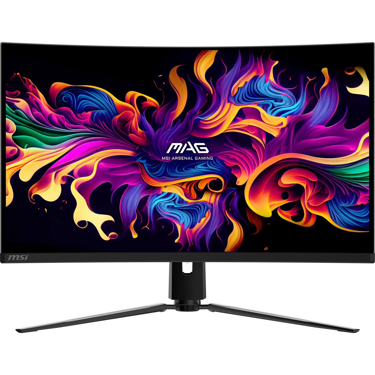 MSI - MSI 32" MAG 321CUP QD-OLED 3840x2160 QD-OLED 165Hz 0.03ms HDR True Black 400 A-Sync Curved Widescreen Gaming Monitor