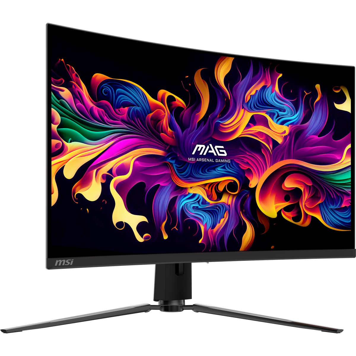 MSI - MSI 32" MAG 321CUP QD-OLED 3840x2160 QD-OLED 165Hz 0.03ms HDR True Black 400 A-Sync Curved Widescreen Gaming Monitor