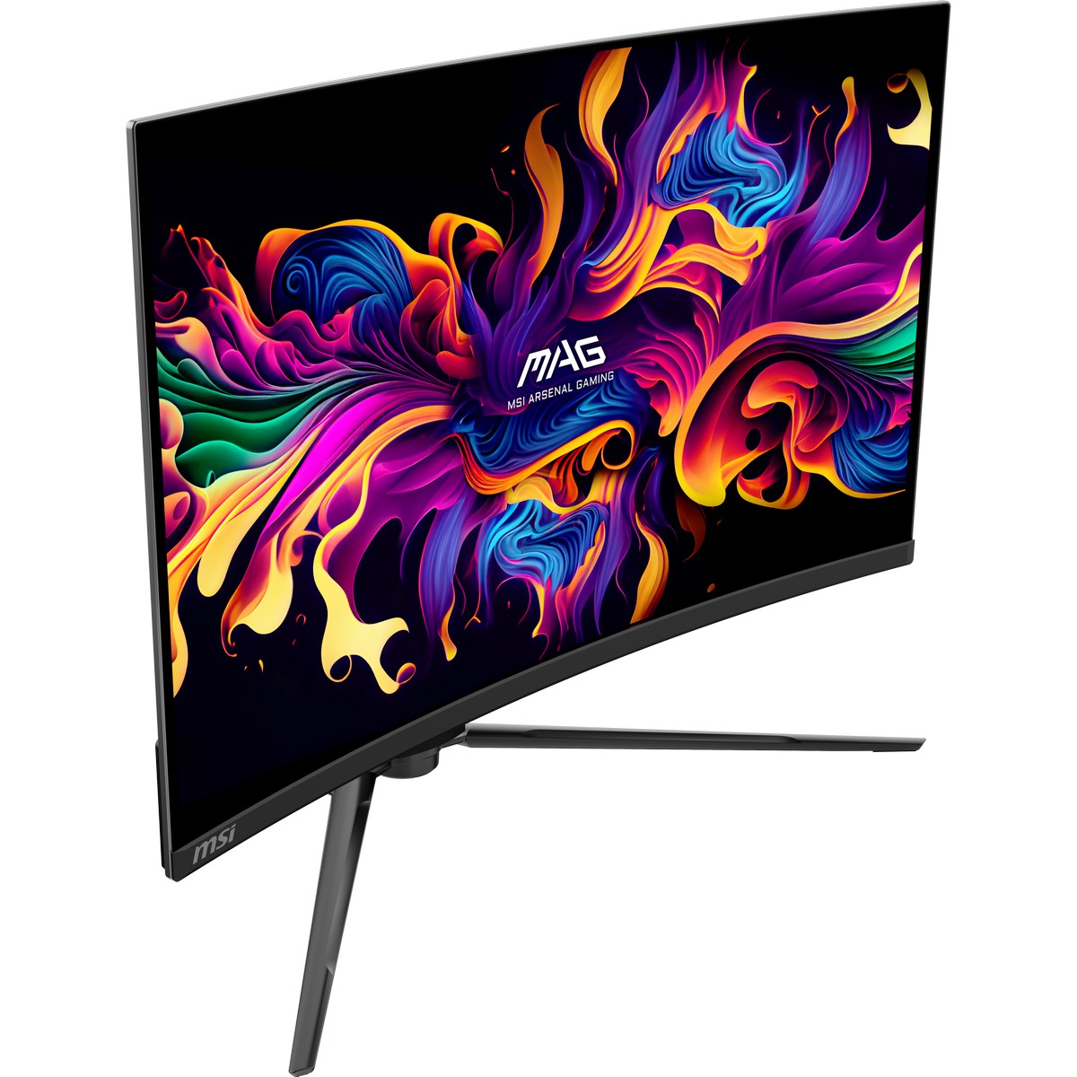 MSI - MSI 32" MAG 321CUP QD-OLED 3840x2160 QD-OLED 165Hz 0.03ms HDR True Black 400 A-Sync Curved Widescreen Gaming Monitor