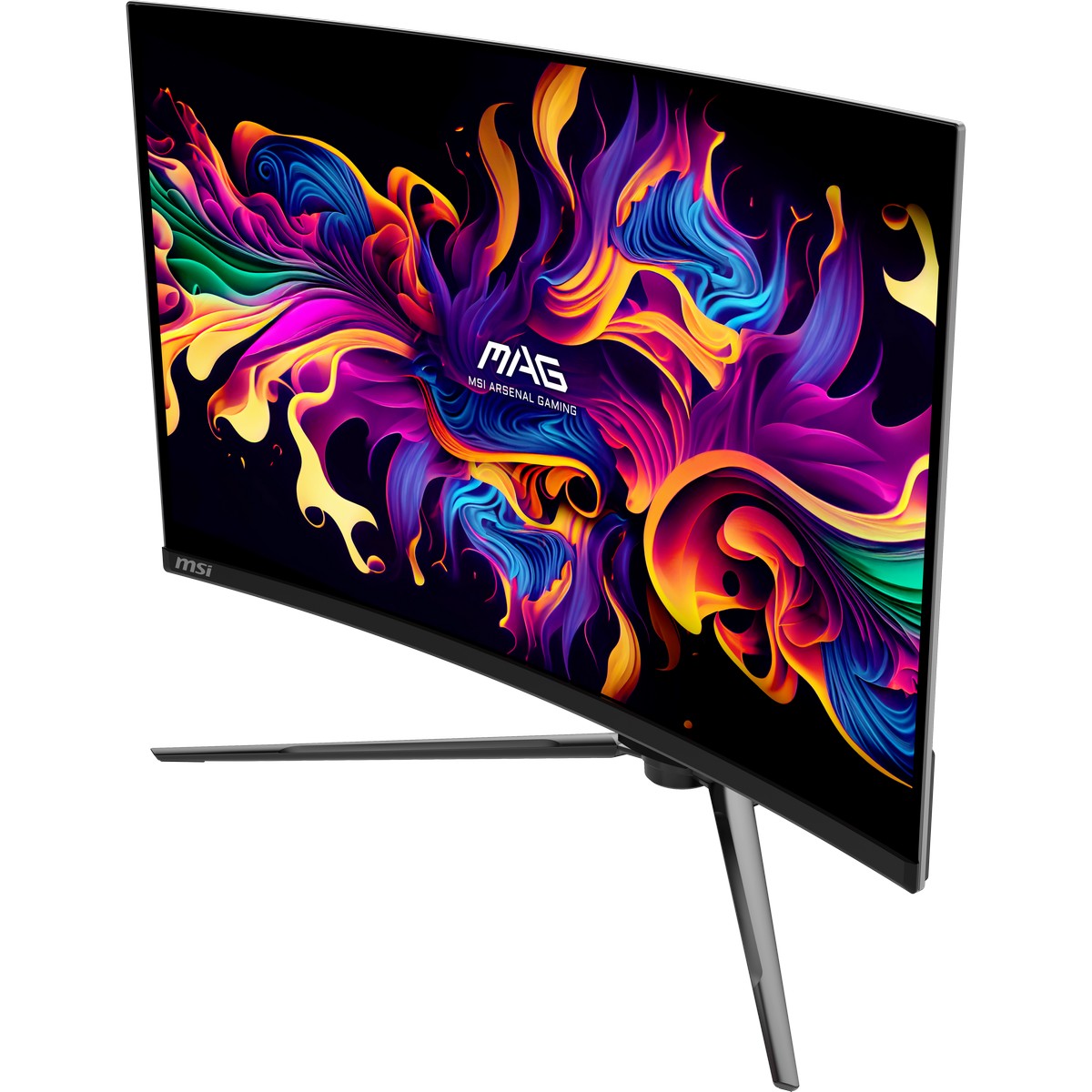 MSI - MSI 32" MAG 321CUP QD-OLED 3840x2160 QD-OLED 165Hz 0.03ms HDR True Black 400 A-Sync Curved Widescreen Gaming Monitor