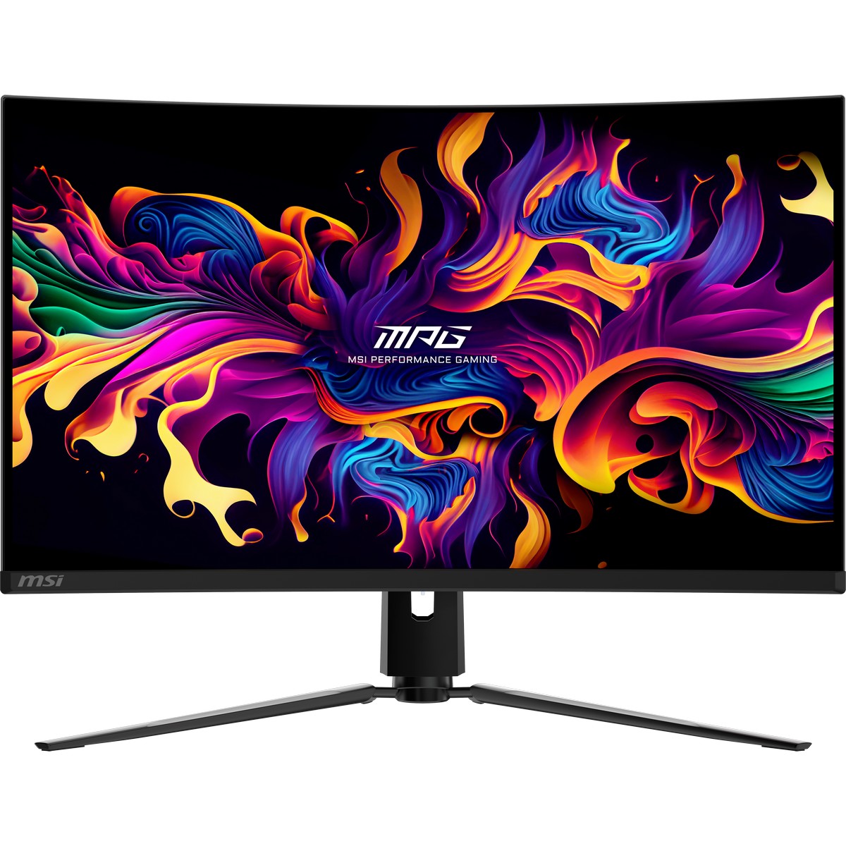 MSI - MSI 32" MPG 321CURX QD-OLED 3840x2160 QD-OLED 240Hz 0.03ms True Black 400 A-Sync Curved Widescreen Gaming Monitor