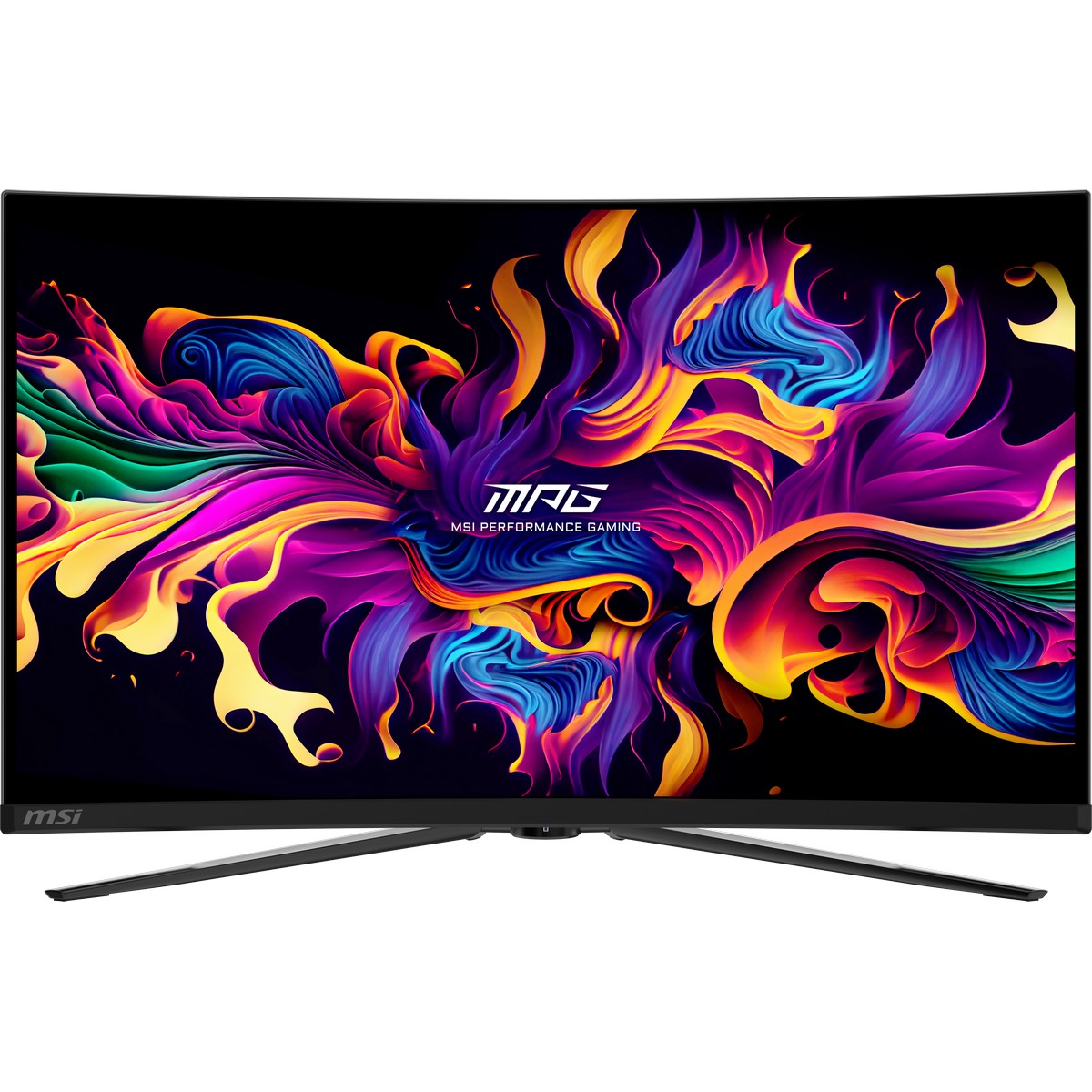 MSI - MSI 32" MPG 321CURX QD-OLED 3840x2160 QD-OLED 240Hz 0.03ms True Black 400 A-Sync Curved Widescreen Gaming Monitor