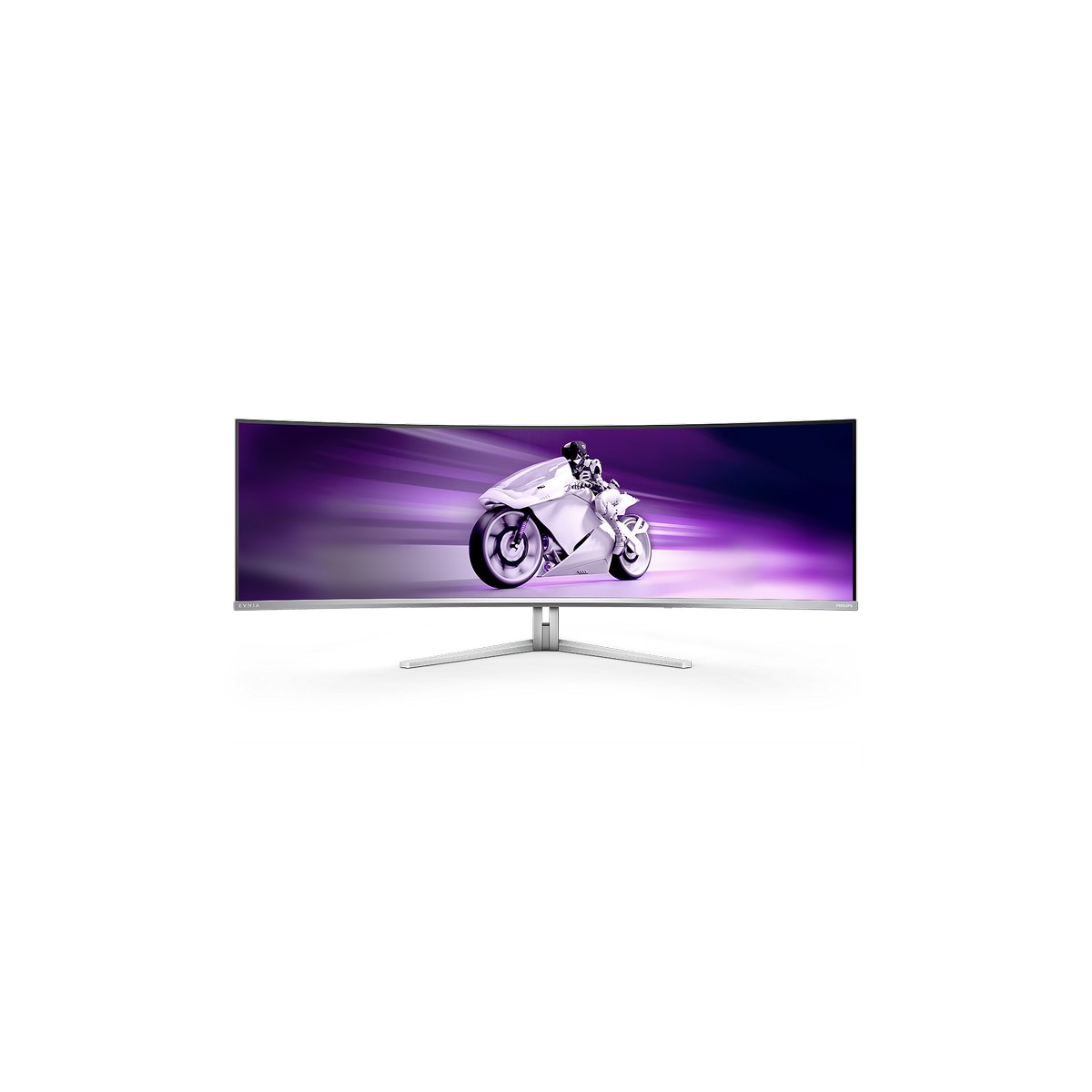 Philips - Philips Evnia 49" 49M2C8900L/00 QD-OLED Curved 5120x1440 144Hz 0.03ms 90w USB C Ultrawide Curved Gaming Monitor