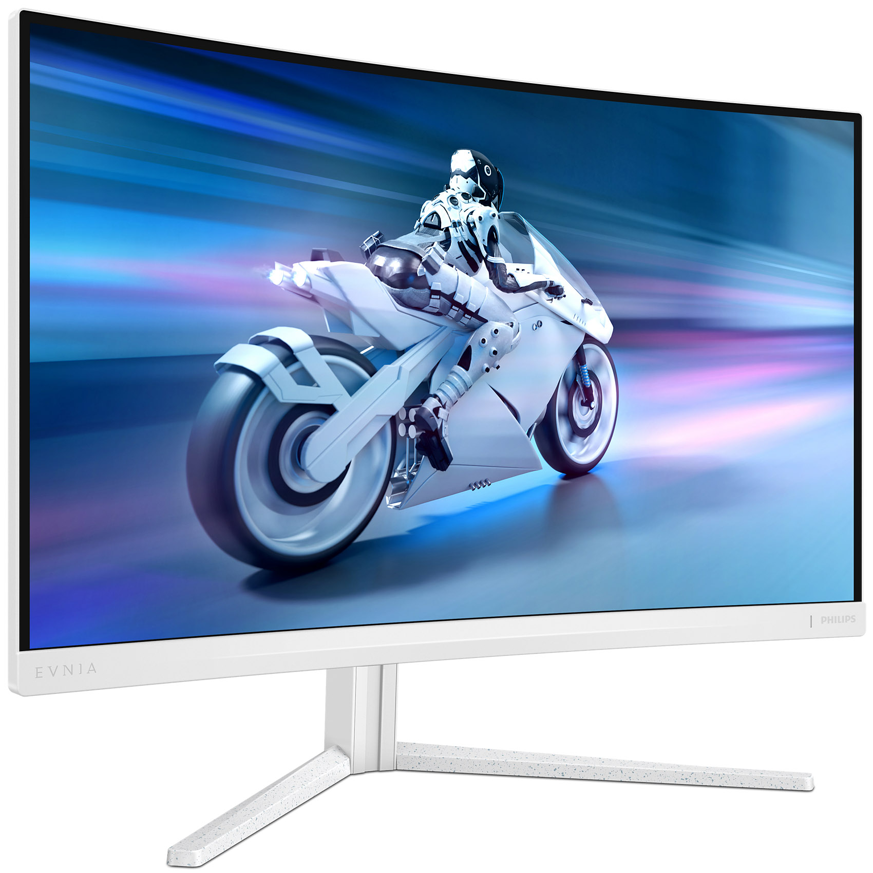 Philips - Philips 27" Evnia 5000 27M2C5201L/00 1920x1080 Fast VA 180Hz 1ms Curved Ambiglow Gaming Monitor