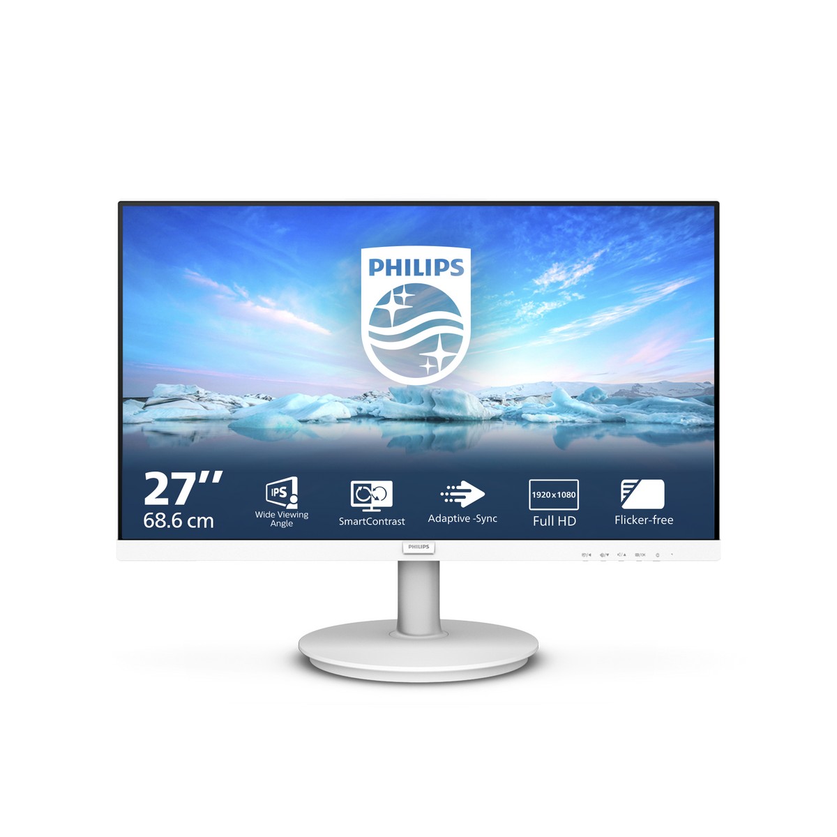 Philips 27" 271V8AW/00 1920x1080 IPS 75Hz 1ms A-Sync Widescreen Monitor