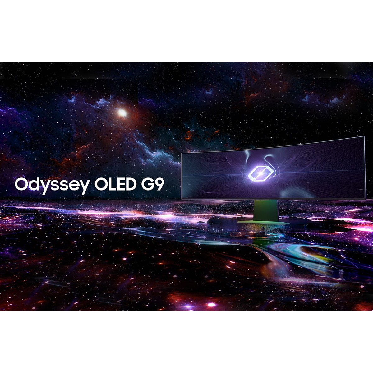 Samsung - Samsung 49” Odyssey G9 LS49CG954EUXXU 5120x1440 240Hz FreeSync Curved Smart Gaming Monitor