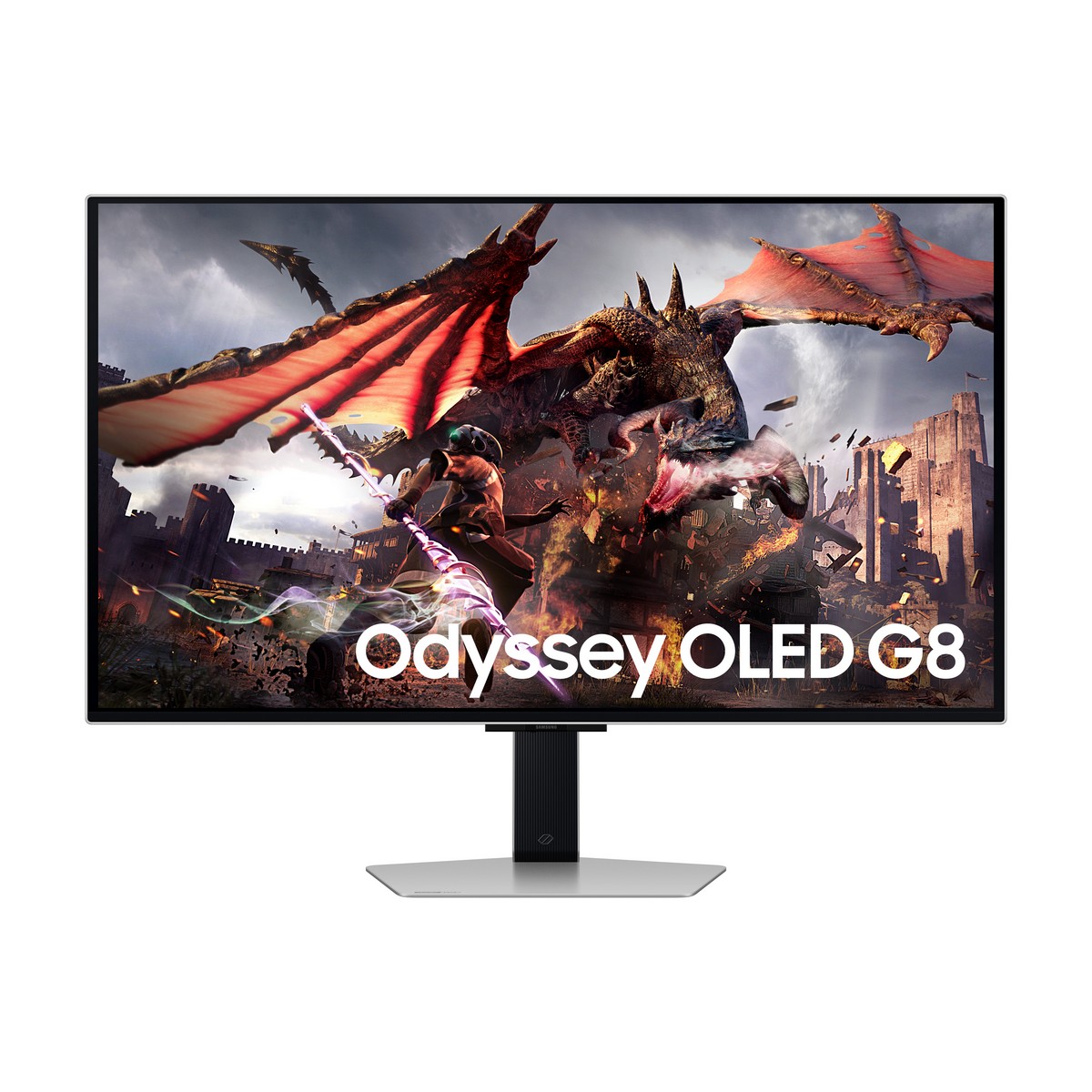 Samsung - Samsung 32" G80SD LS32DG802SUXXU OLED 3840x2160 240Hz 0.03ms FreeSync/G-Sync HDMI 2.1 Smart Odyssey Gaming Monitor