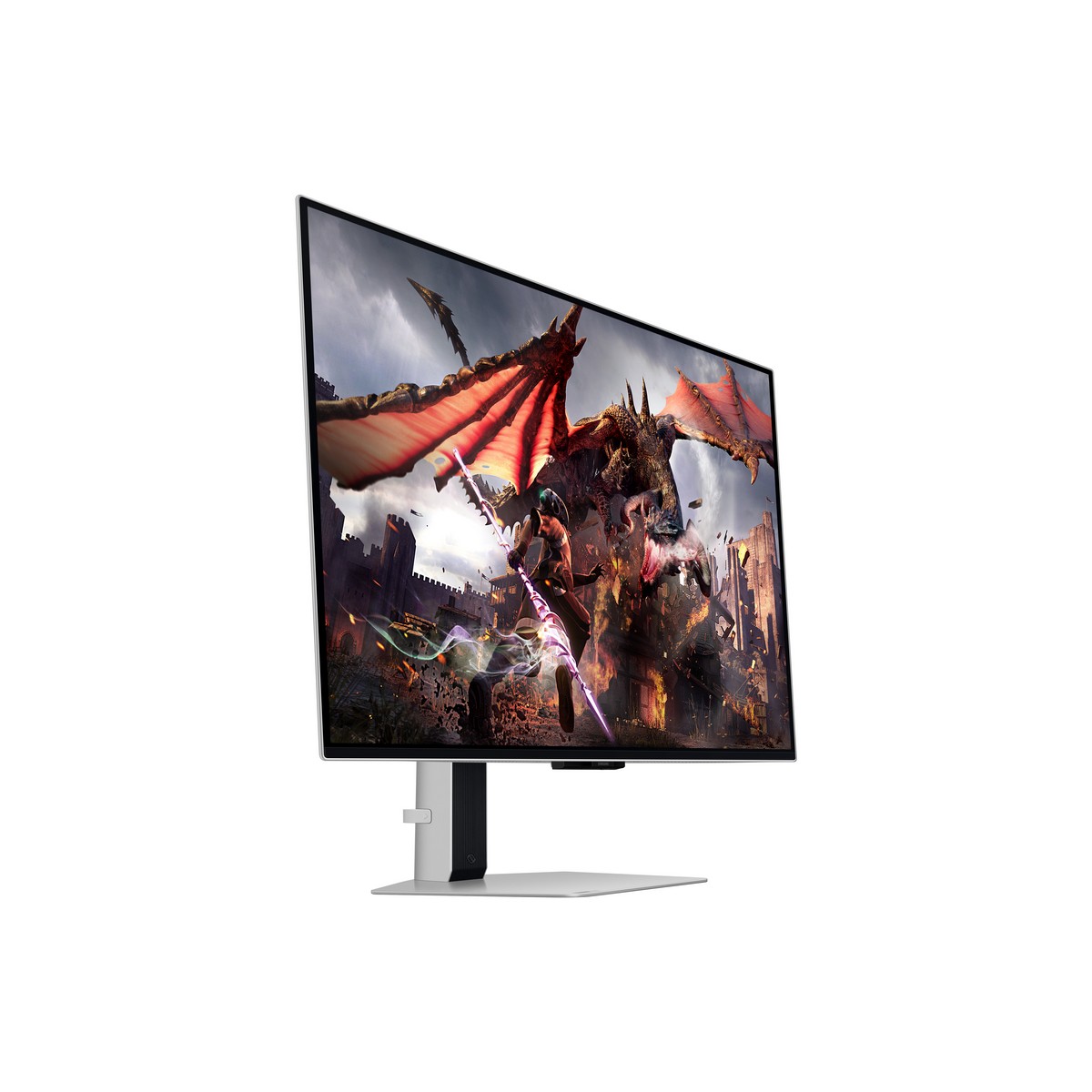 Samsung - Samsung 32" G80SD LS32DG802SUXXU OLED 3840x2160 240Hz 0.03ms FreeSync/G-Sync HDMI 2.1 Smart Odyssey Gaming Monitor