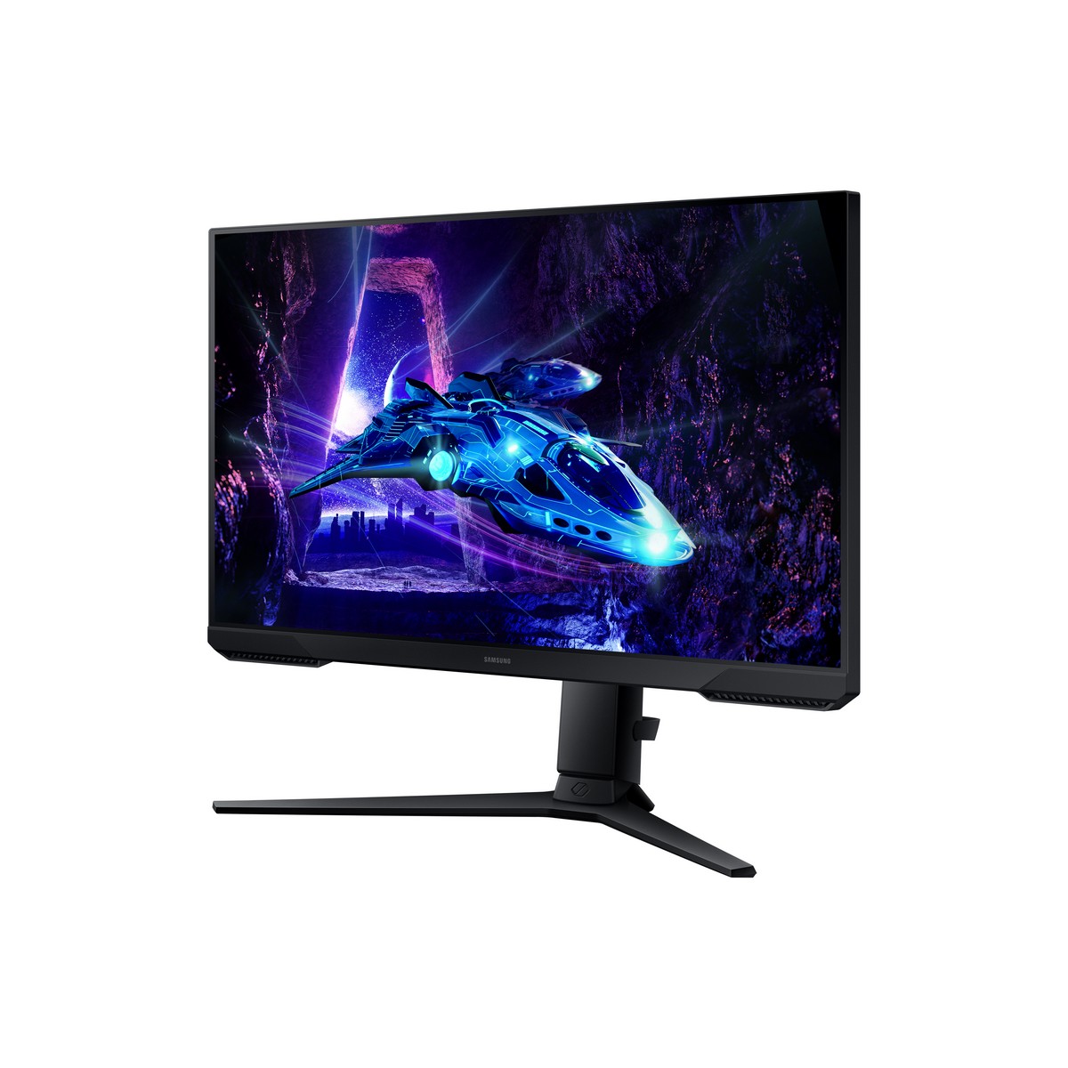 Samsung - Samsung 24" Odyssey LS24DG302EUXXU G30D 1920x1080 VA 180Hz 1ms FreeSync Widescreen Gaming Monitor