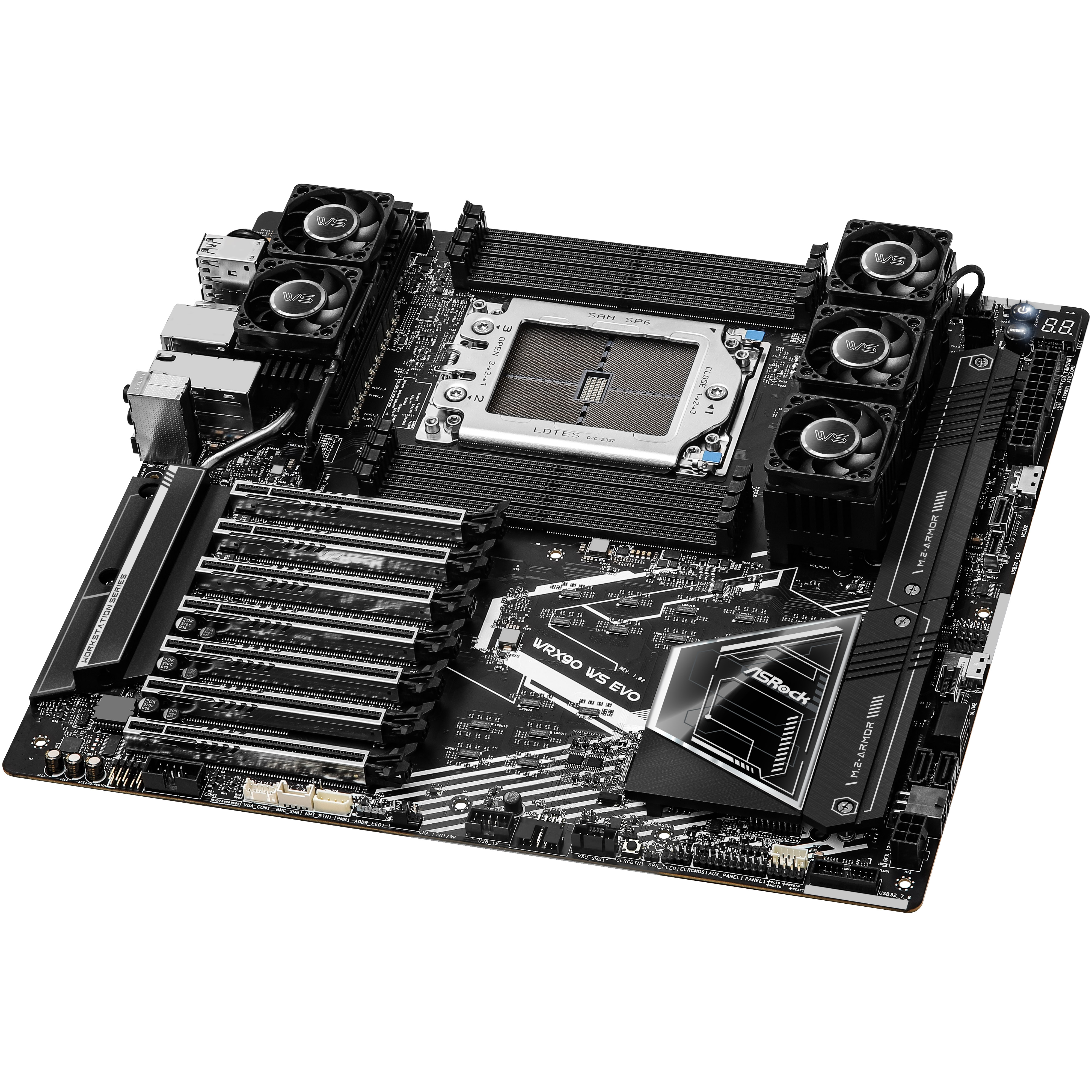 ASRock - Asrock WRX90 WS EVO (sTR5) EEB Motherboard