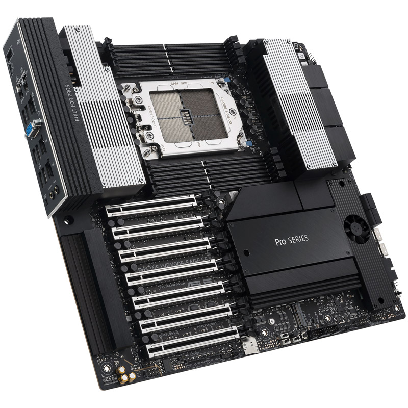 Asus - Asus PRO WS WRX90E-SAGE SE (sTR5) EEB Motherboard