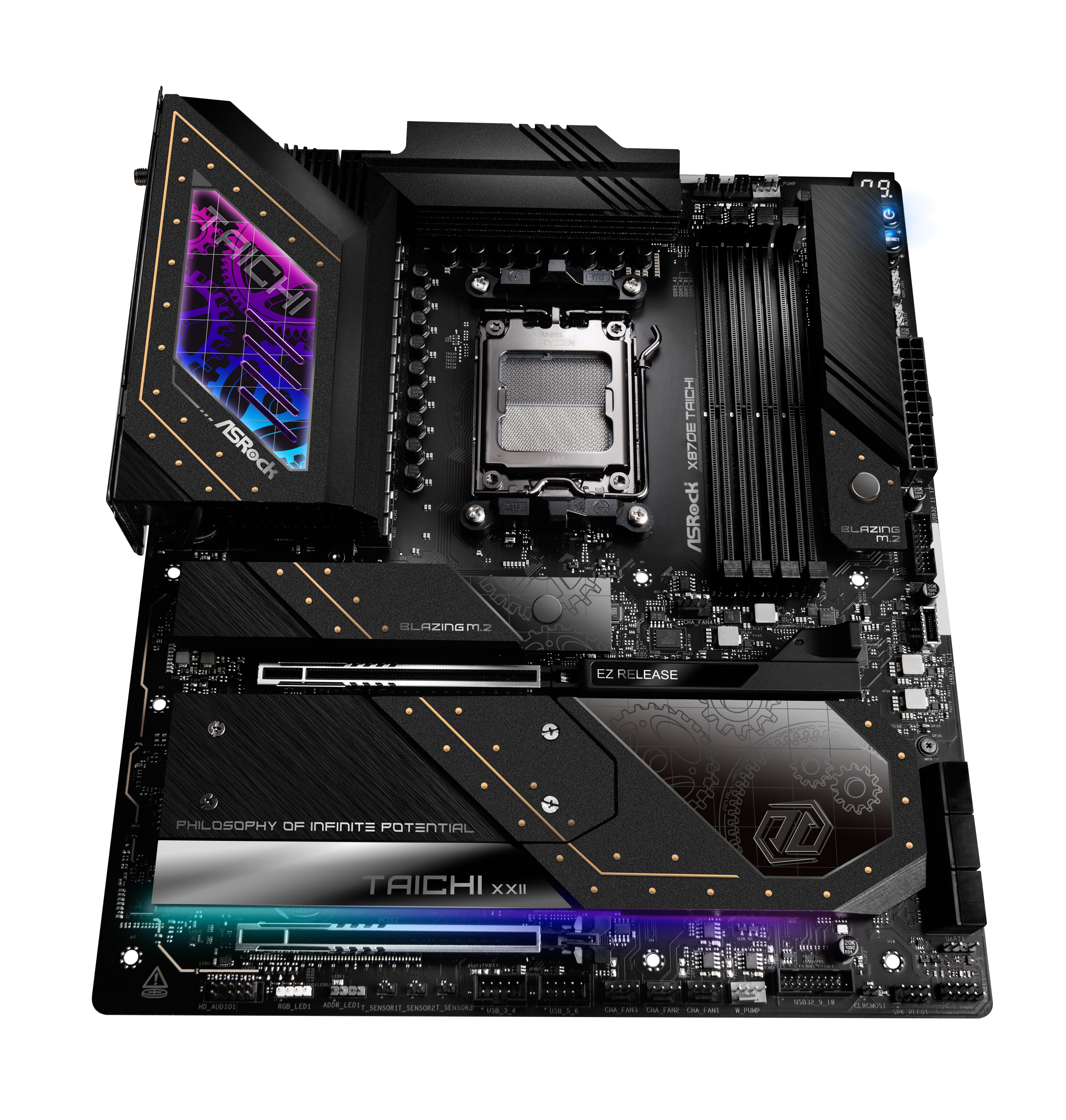 ASRock - Asrock X870E Taichi (Socket AM5) DDR5 EATX Motherboard