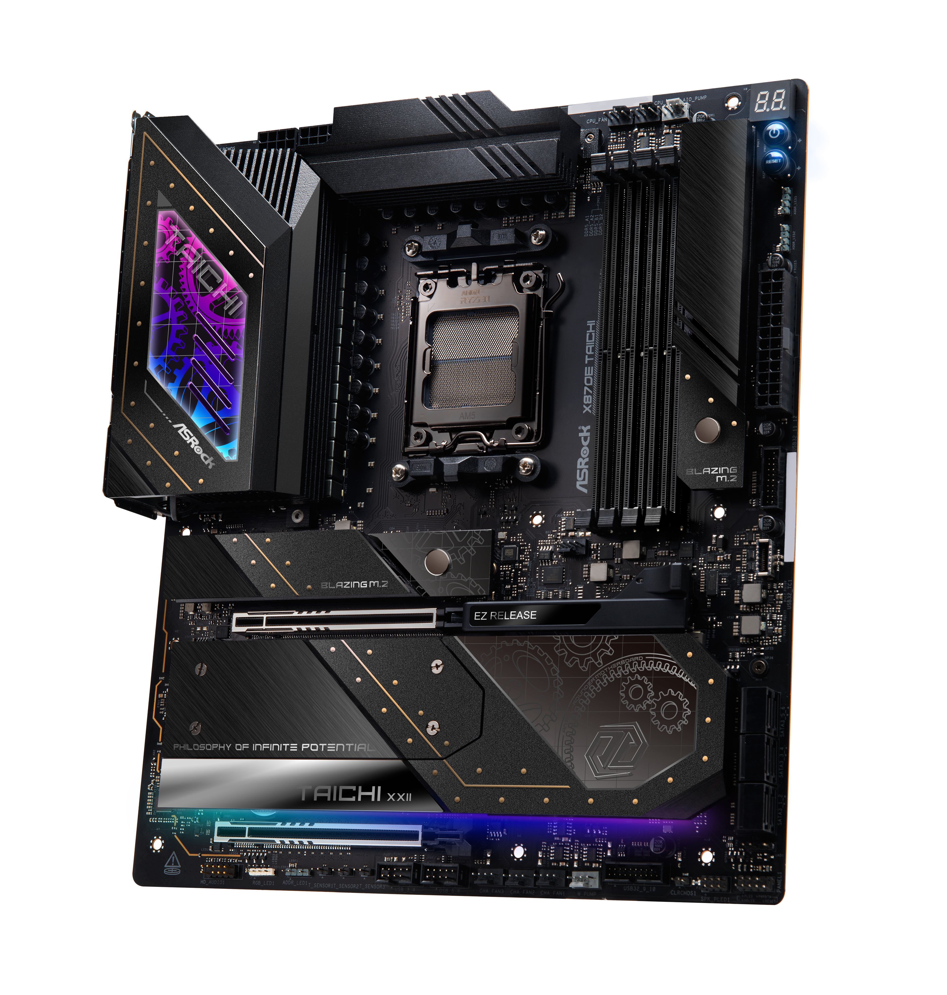 ASRock - Asrock X870E Taichi (Socket AM5) DDR5 EATX Motherboard