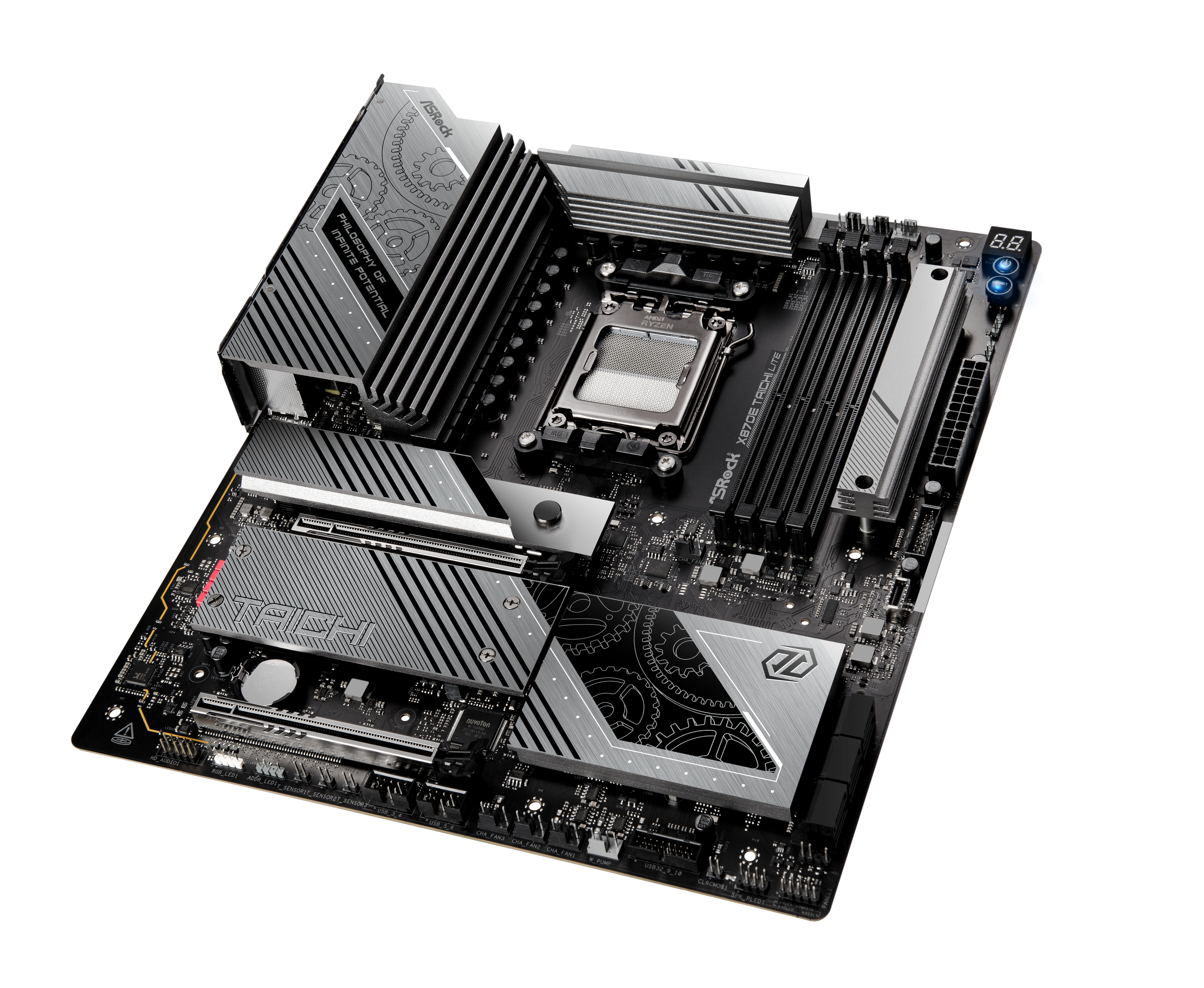 ASRock - Asrock X870E Taichi Lite (Socket AM5) DDR5 EATX Motherboard