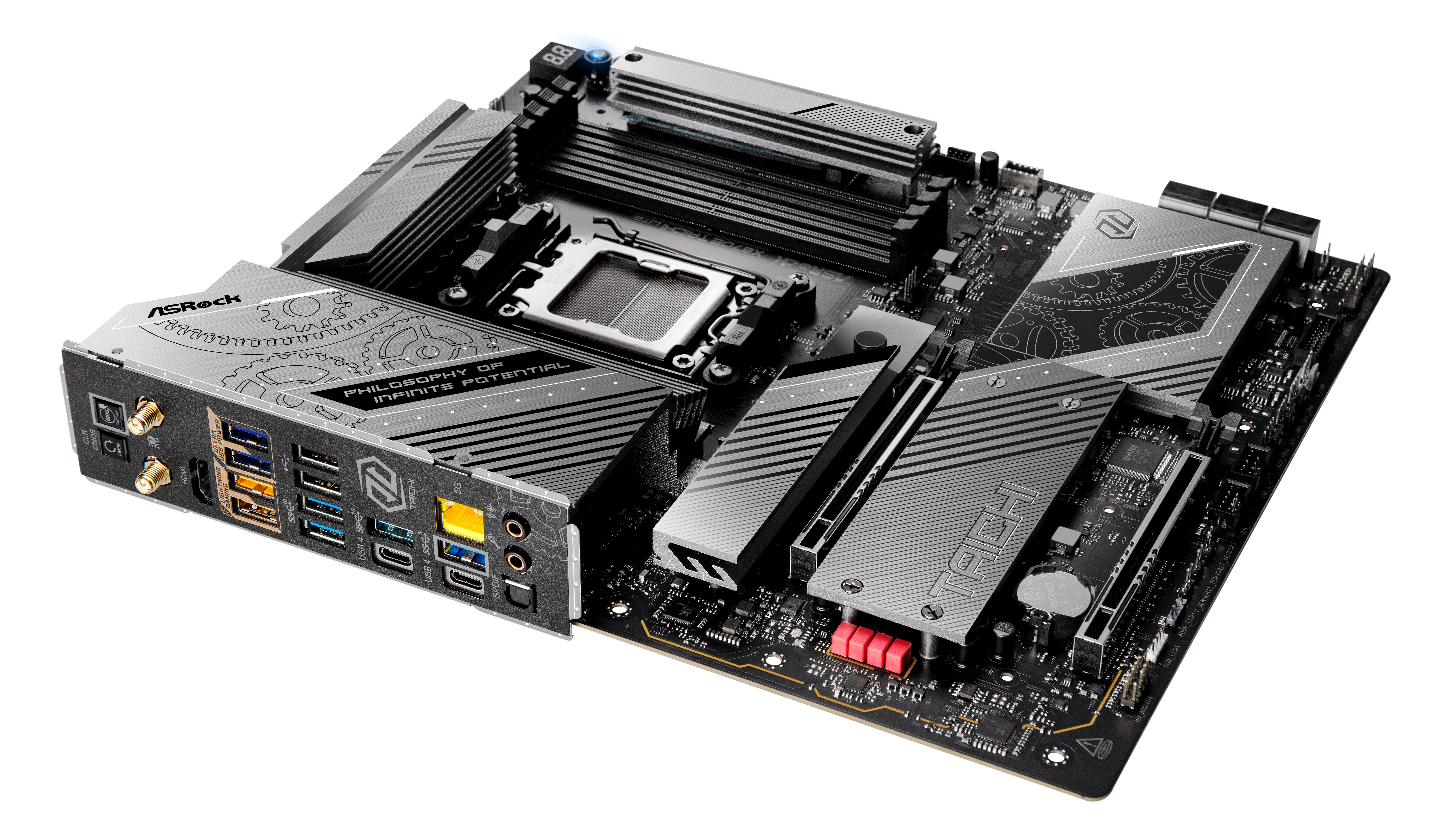 ASRock - Asrock X870E Taichi Lite (Socket AM5) DDR5 EATX Motherboard