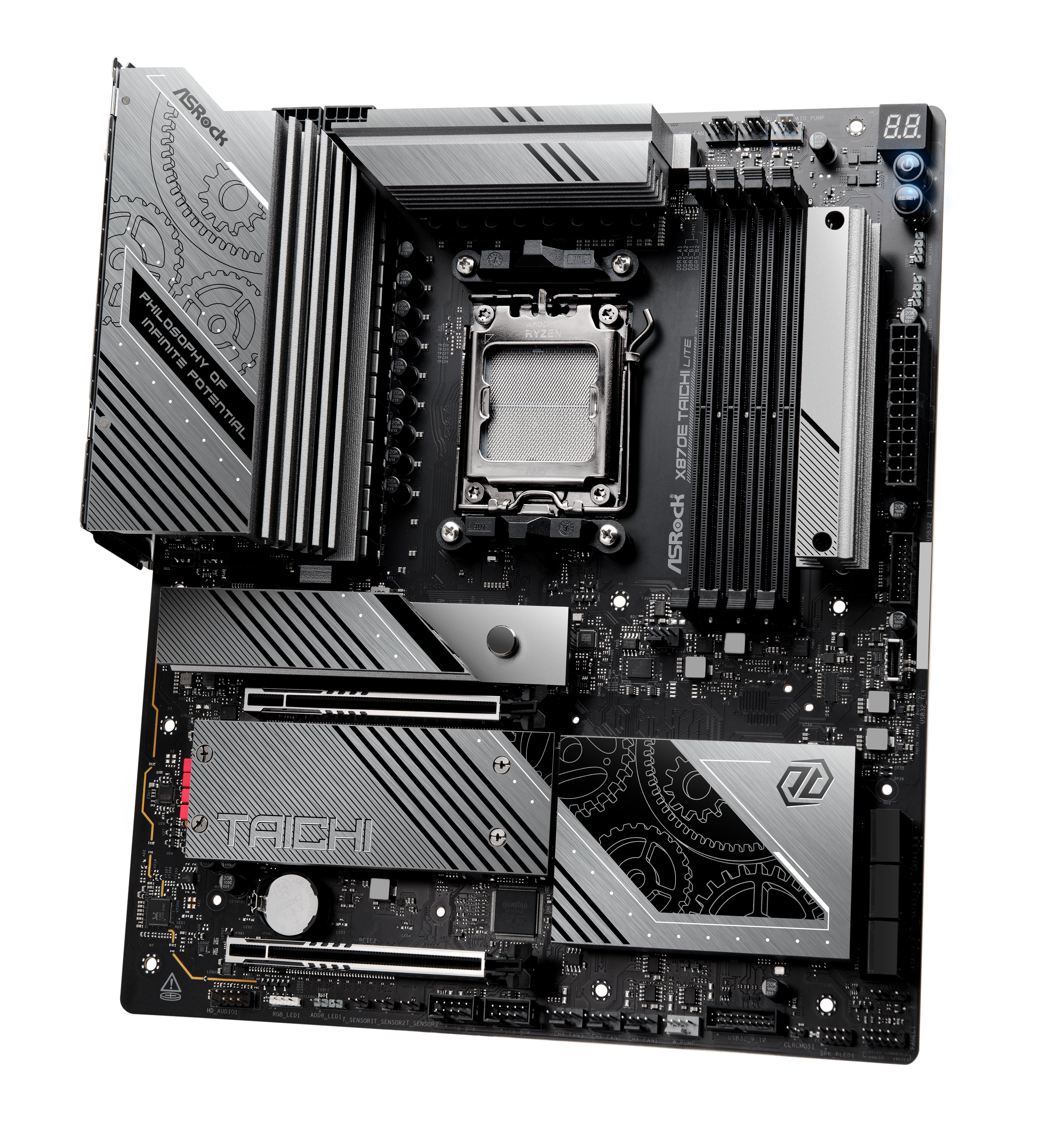 ASRock - Asrock X870E Taichi Lite (Socket AM5) DDR5 EATX Motherboard