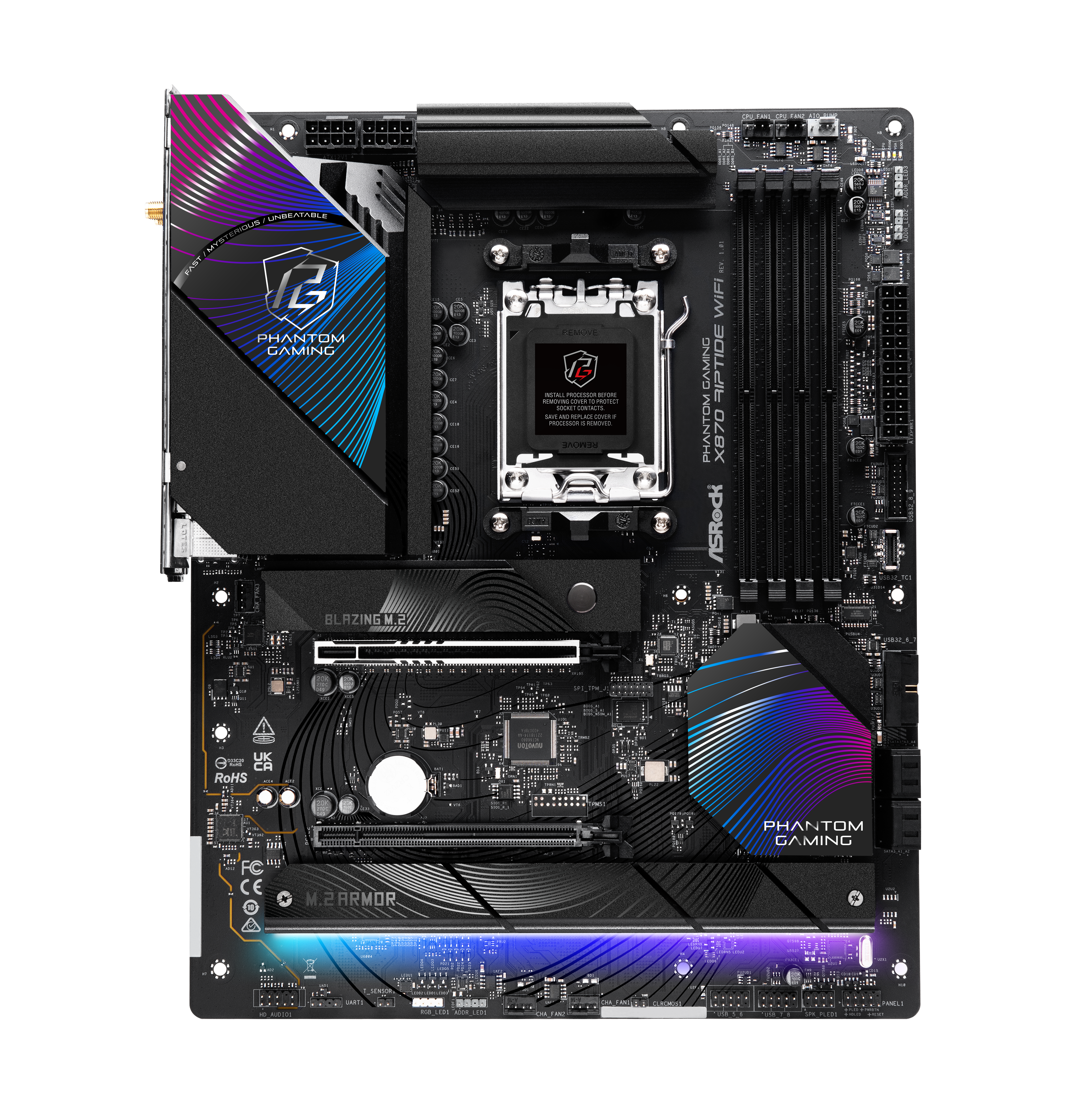 ASRock - Asrock X870 Riptide WIFI (Socket AM5) DDR5 ATX Motherboard