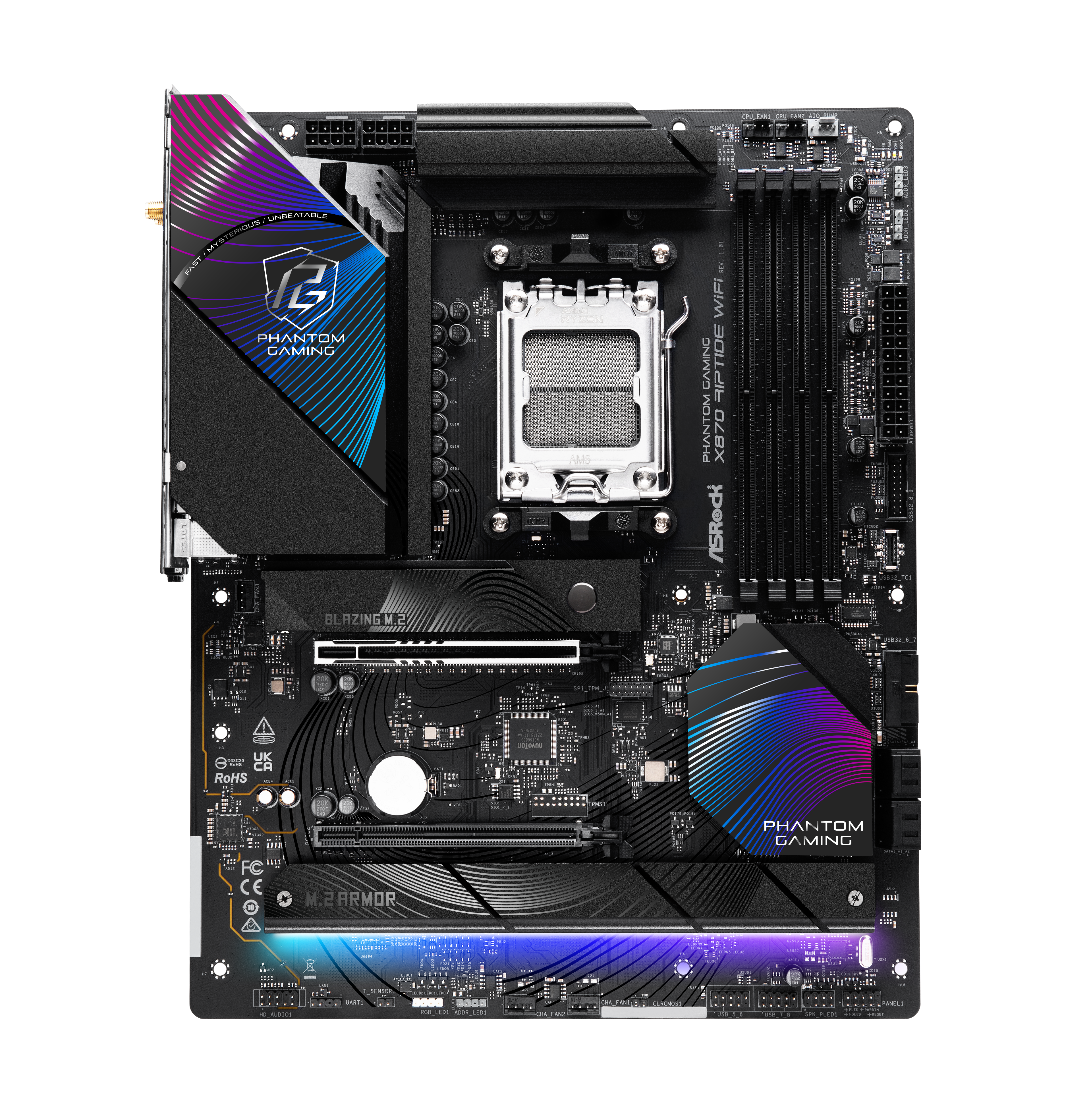 ASRock - Asrock X870 Riptide WIFI (Socket AM5) DDR5 ATX Motherboard