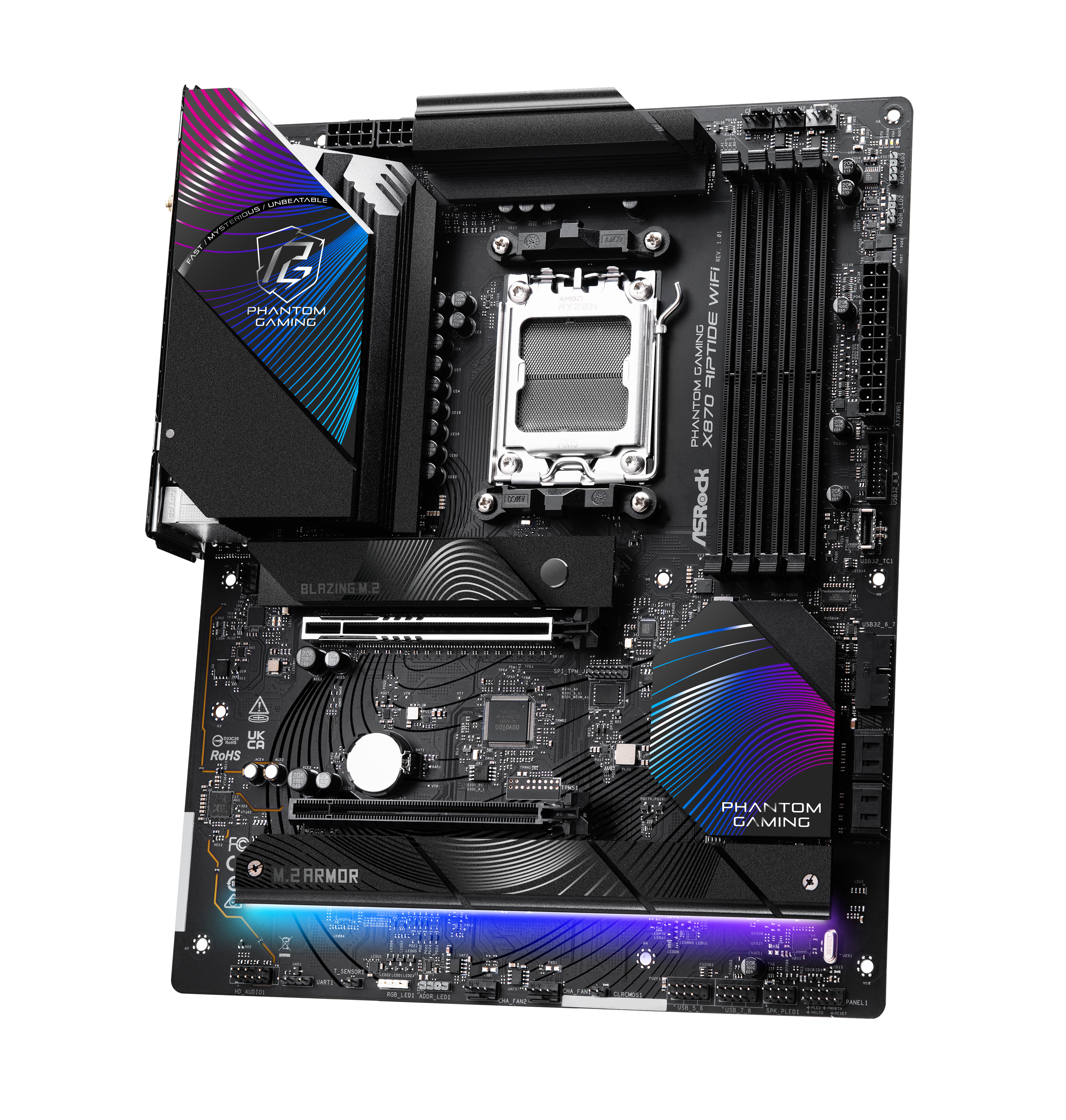 ASRock - Asrock X870 Riptide WIFI (Socket AM5) DDR5 ATX Motherboard