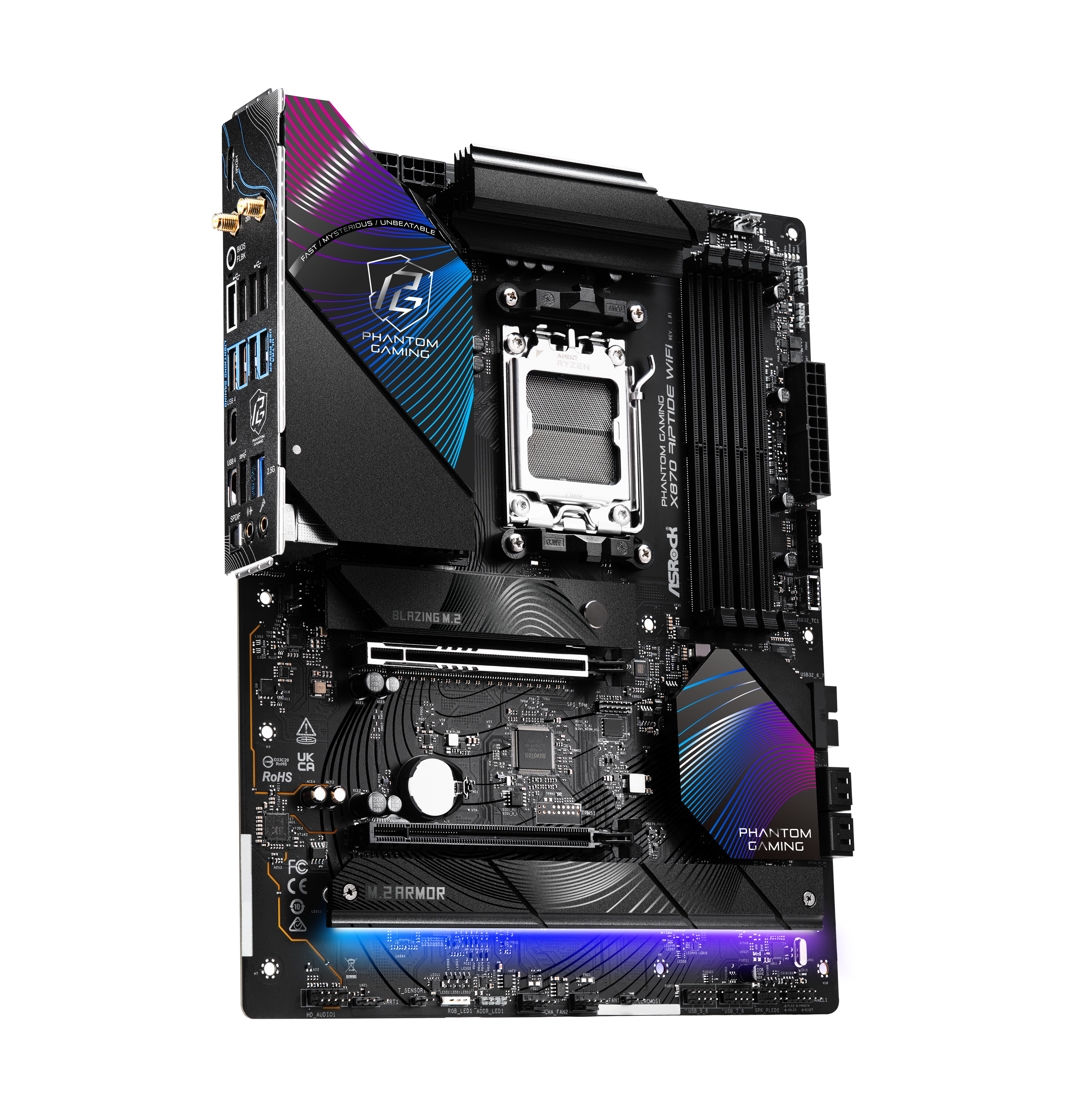 ASRock - Asrock X870 Riptide WIFI (Socket AM5) DDR5 ATX Motherboard