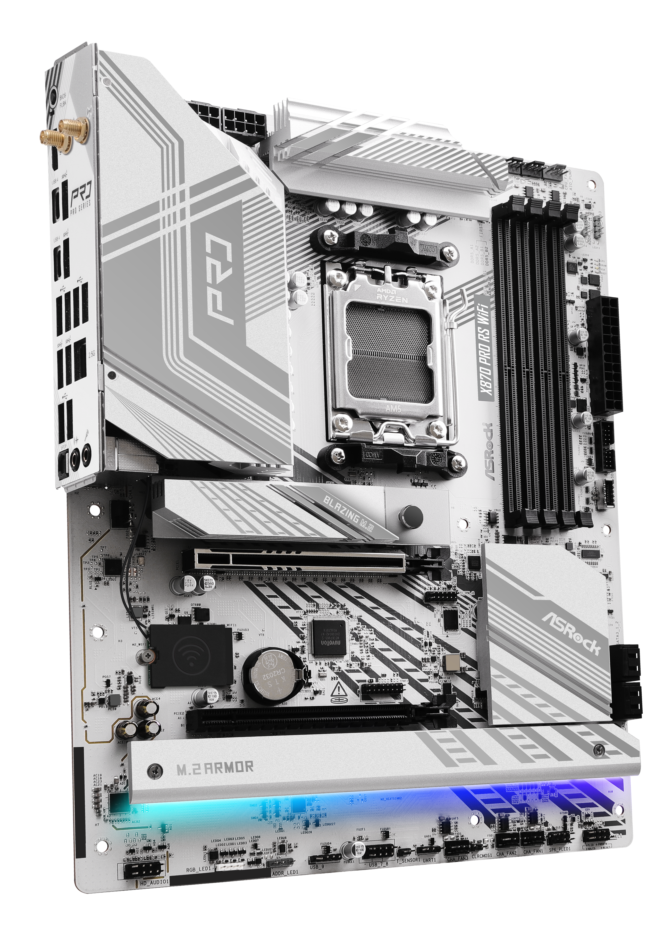 ASRock - Asrock X870 Pro RS WIFI (Socket AM5) DDR5 ATX Motherboard