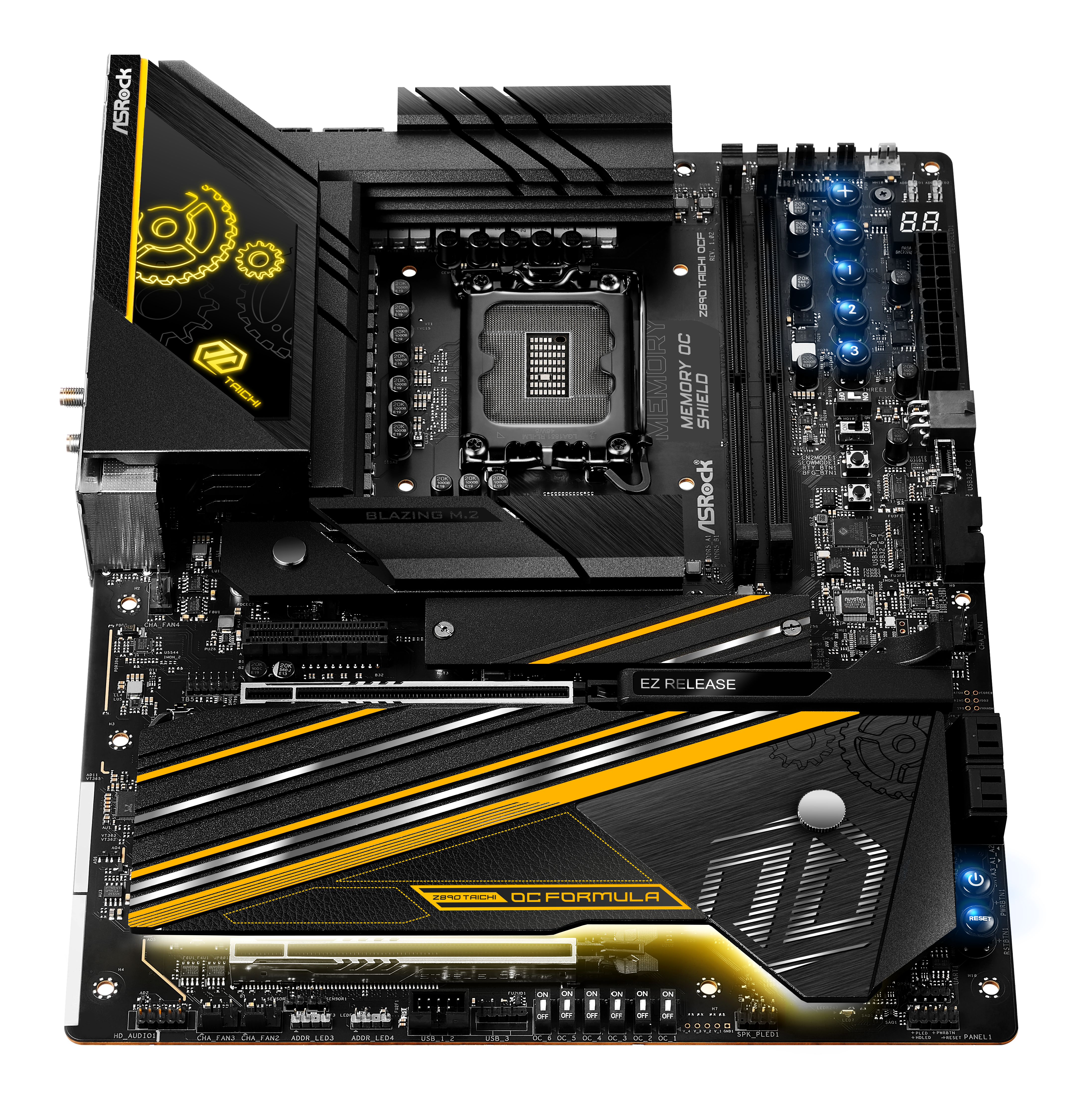 ASRock - Asrock Z890 Taichi OCF (LGA 1851) DDR5 ATX Motherboard