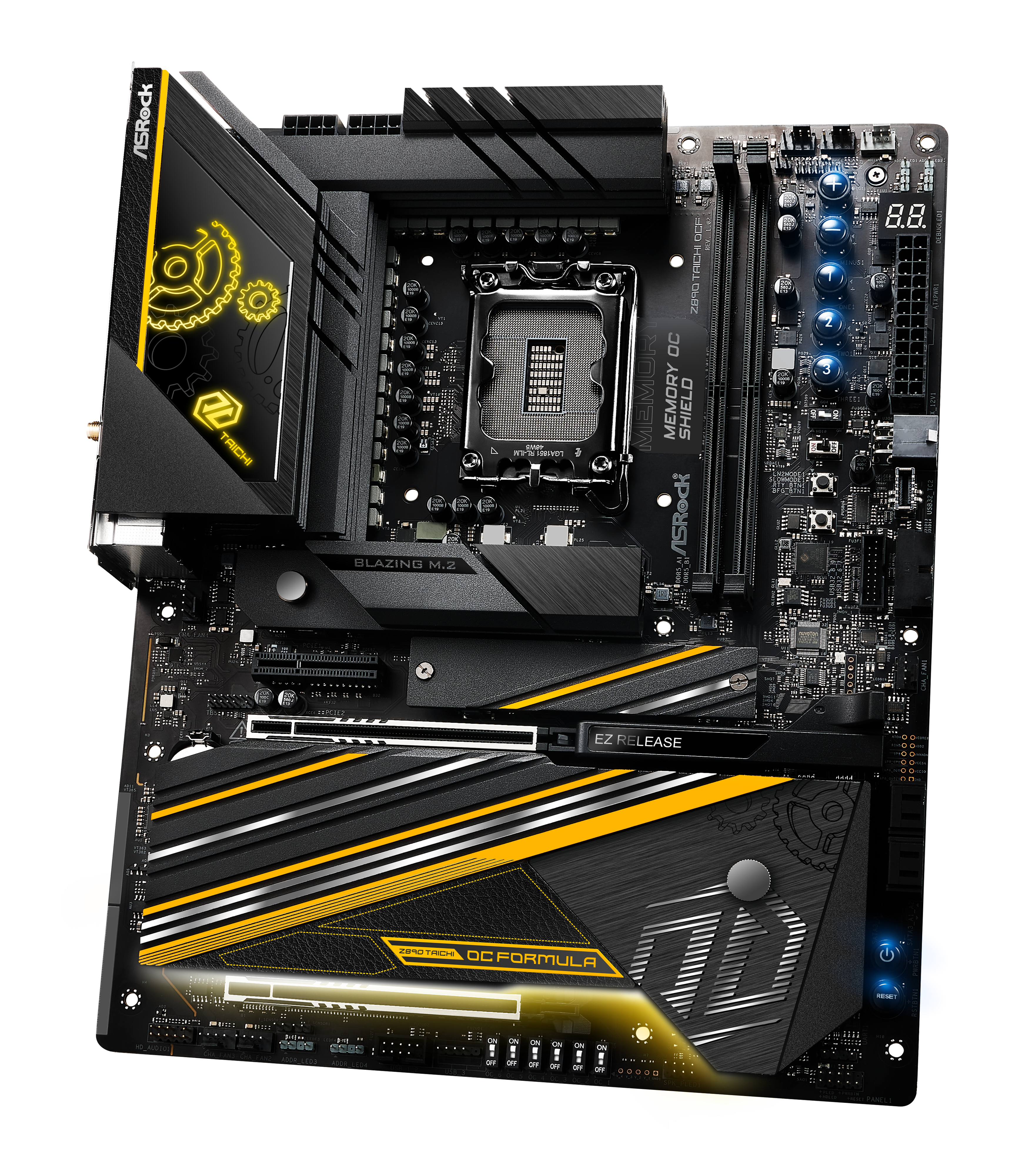 ASRock - Asrock Z890 Taichi OCF (LGA 1851) DDR5 ATX Motherboard