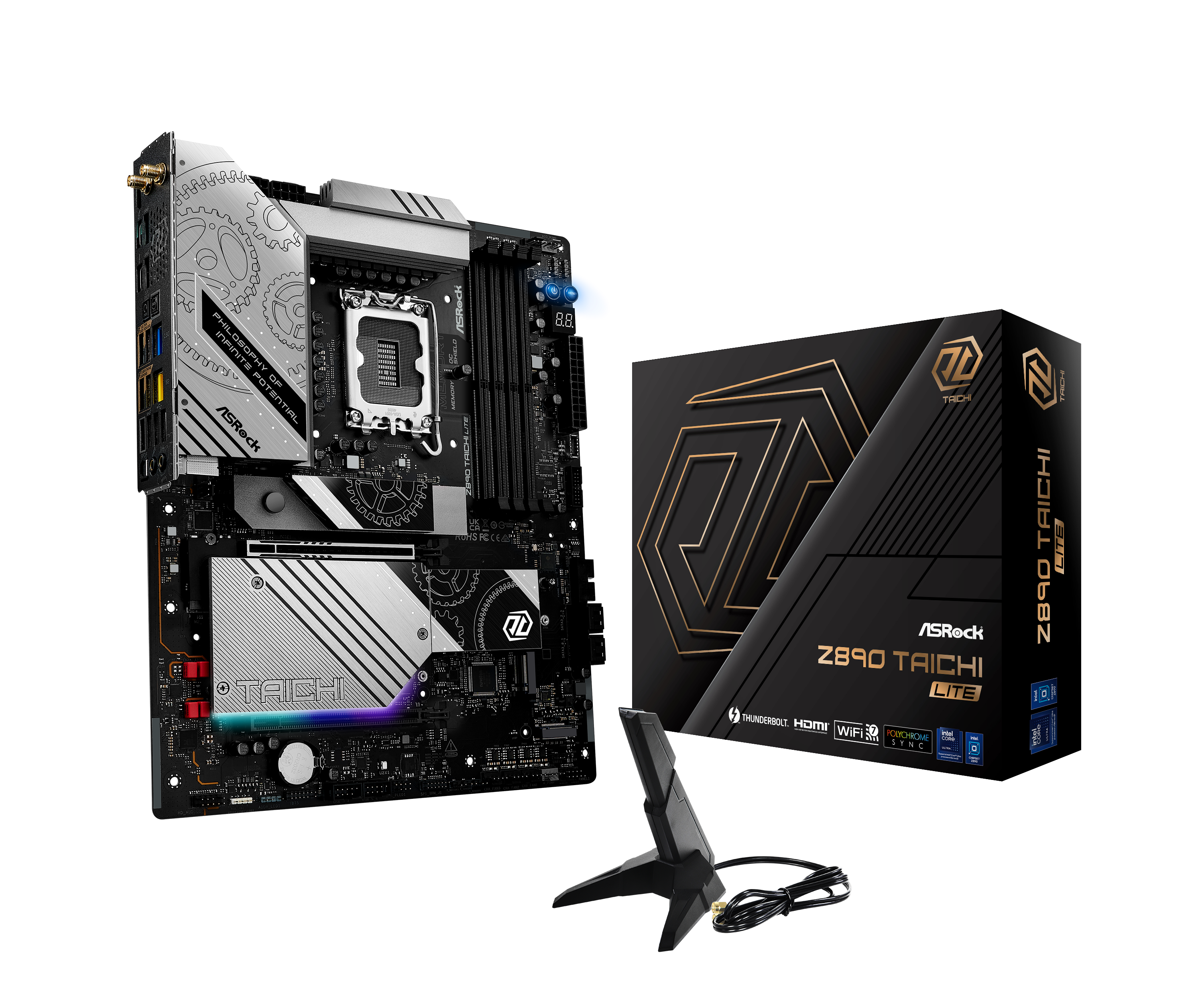 Asrock Z890 Taichi Lite (LGA 1851) DDR5 ATX Motherboard