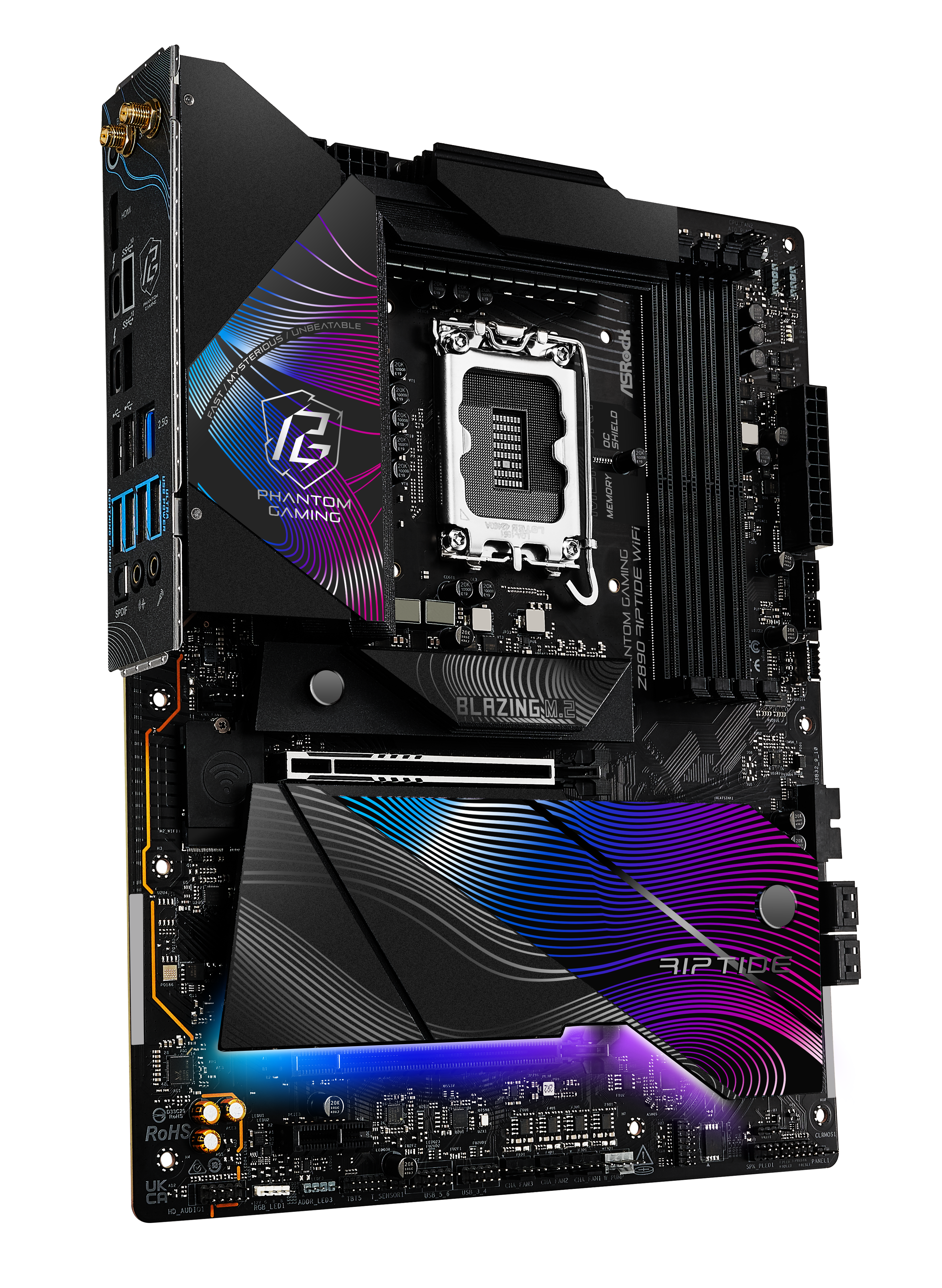 ASRock - Asrock Z890 Riptide WIFI (LGA 1851) DDR5 ATX Motherboard