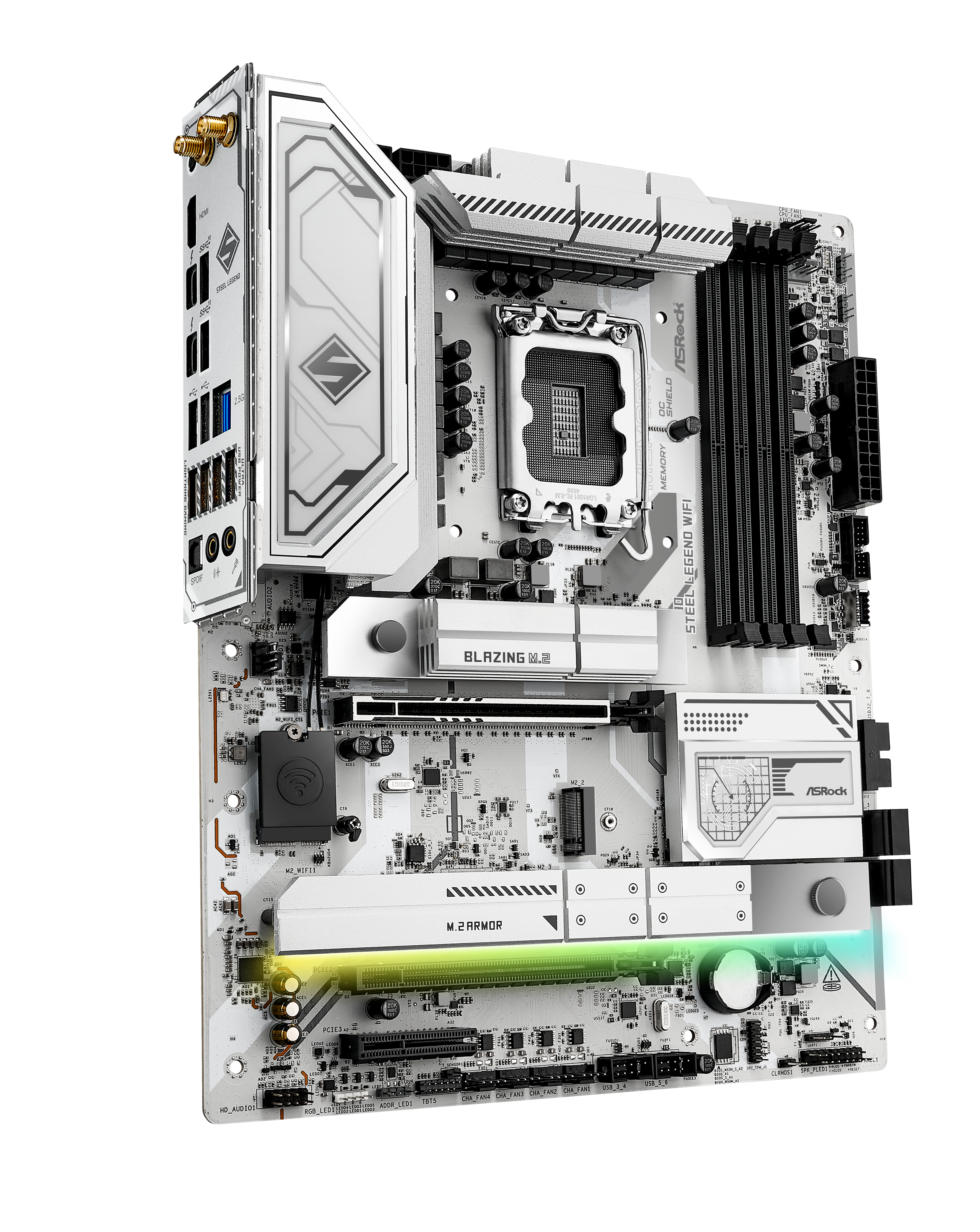 ASRock - Asrock Z890 Steel Legend WIFI (LGA 1851) DDR5 ATX Motherboard