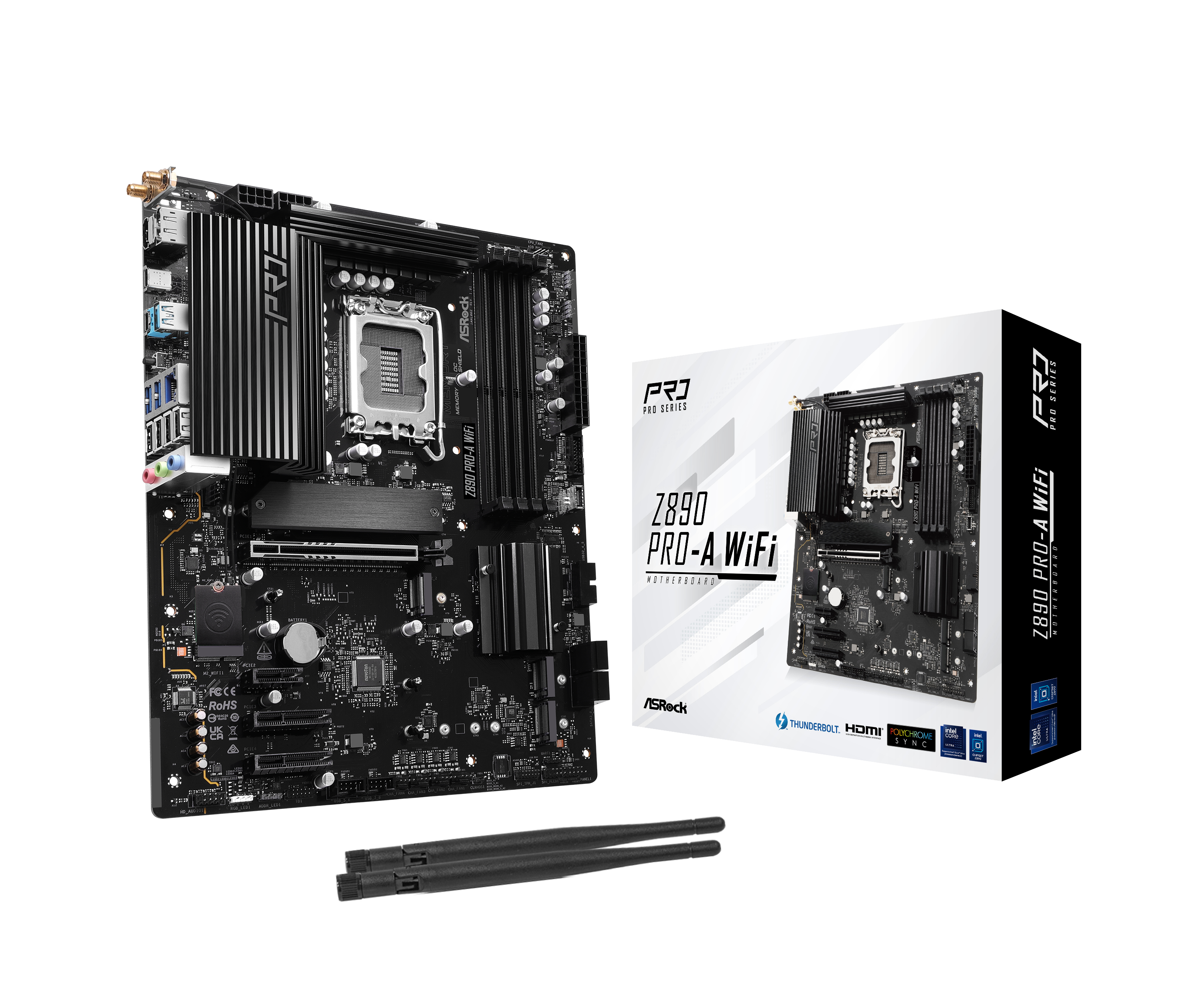 Asrock Z890 Pro-A WIFI (LGA 1851) DDR5 ATX Motherboard