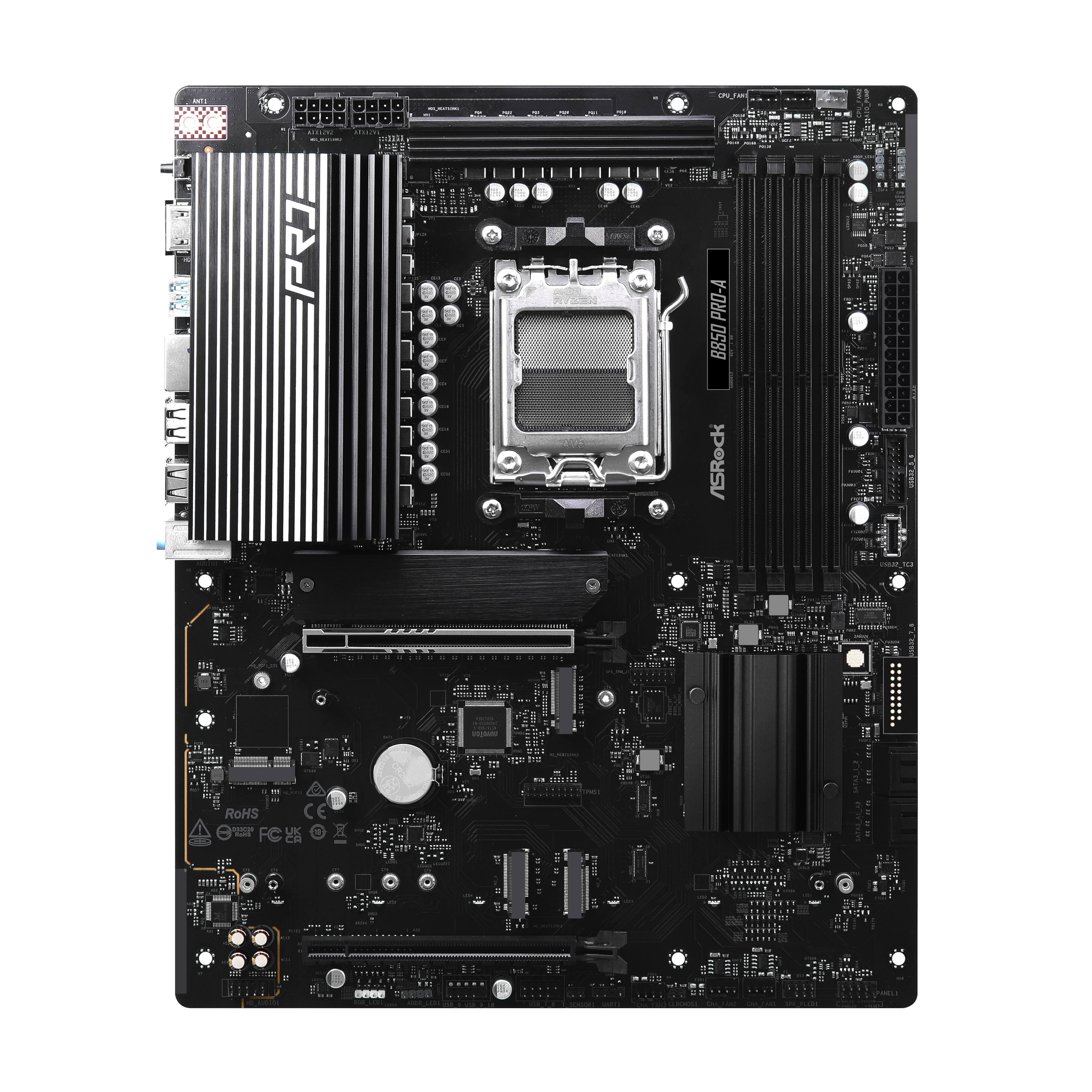 ASRock - Asrock B850 Pro-A (Socket AM5) DDR5 ATX Motherboard