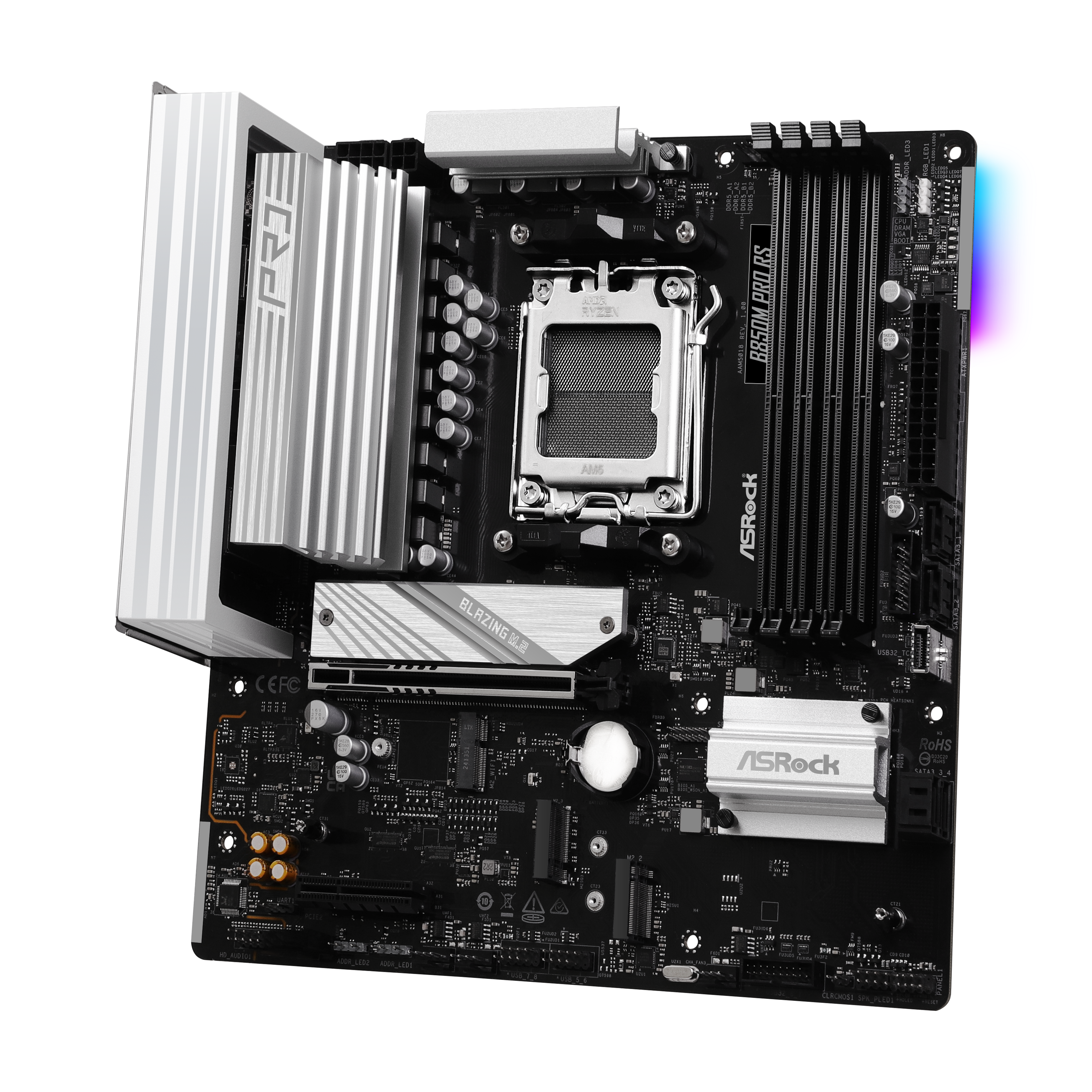 ASRock - Asrock B850M Pro RS (Socket AM5) DDR5 mATX Motherboard