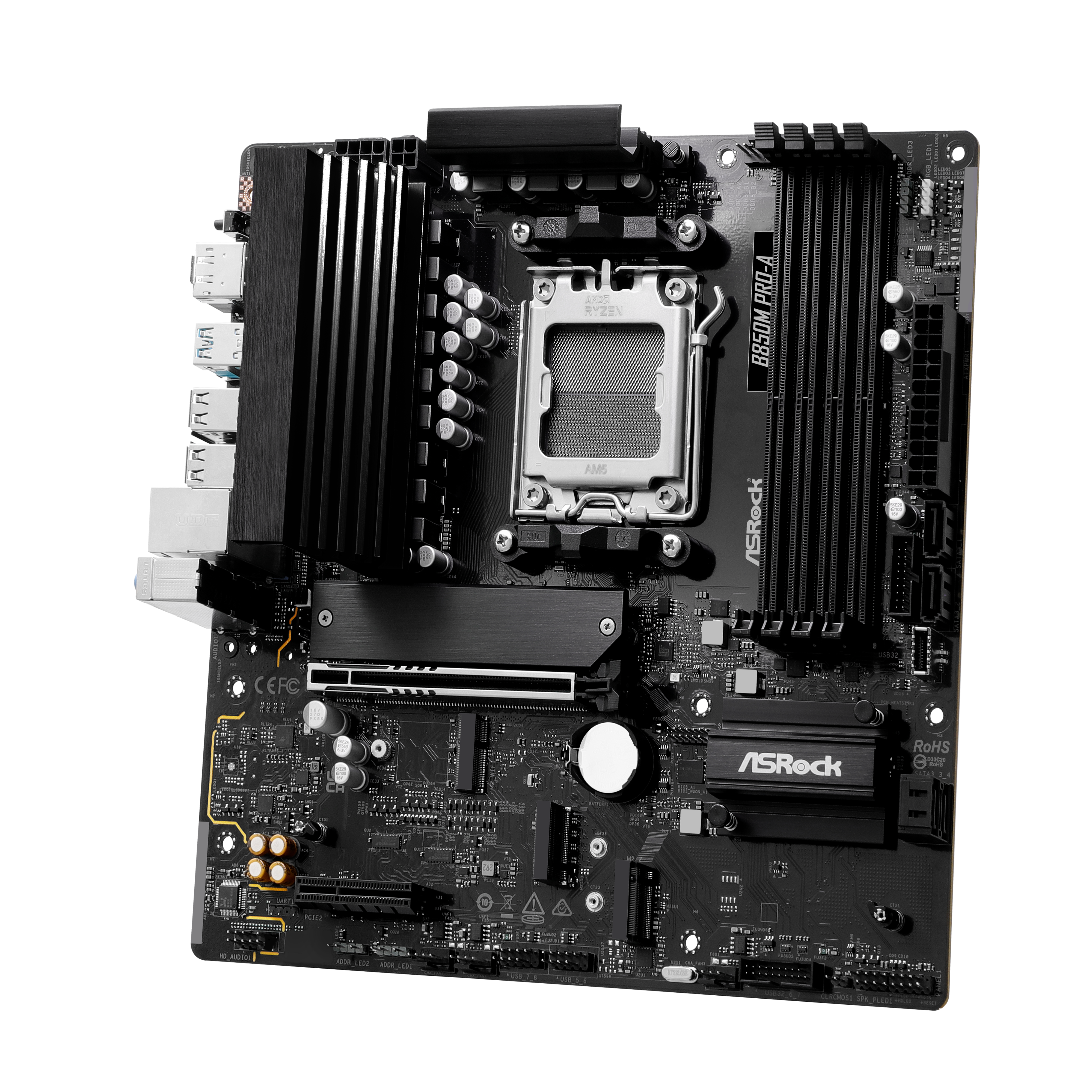 ASRock - Asrock B850M Pro-A (Socket AM5) DDR5 mATX Motherboard