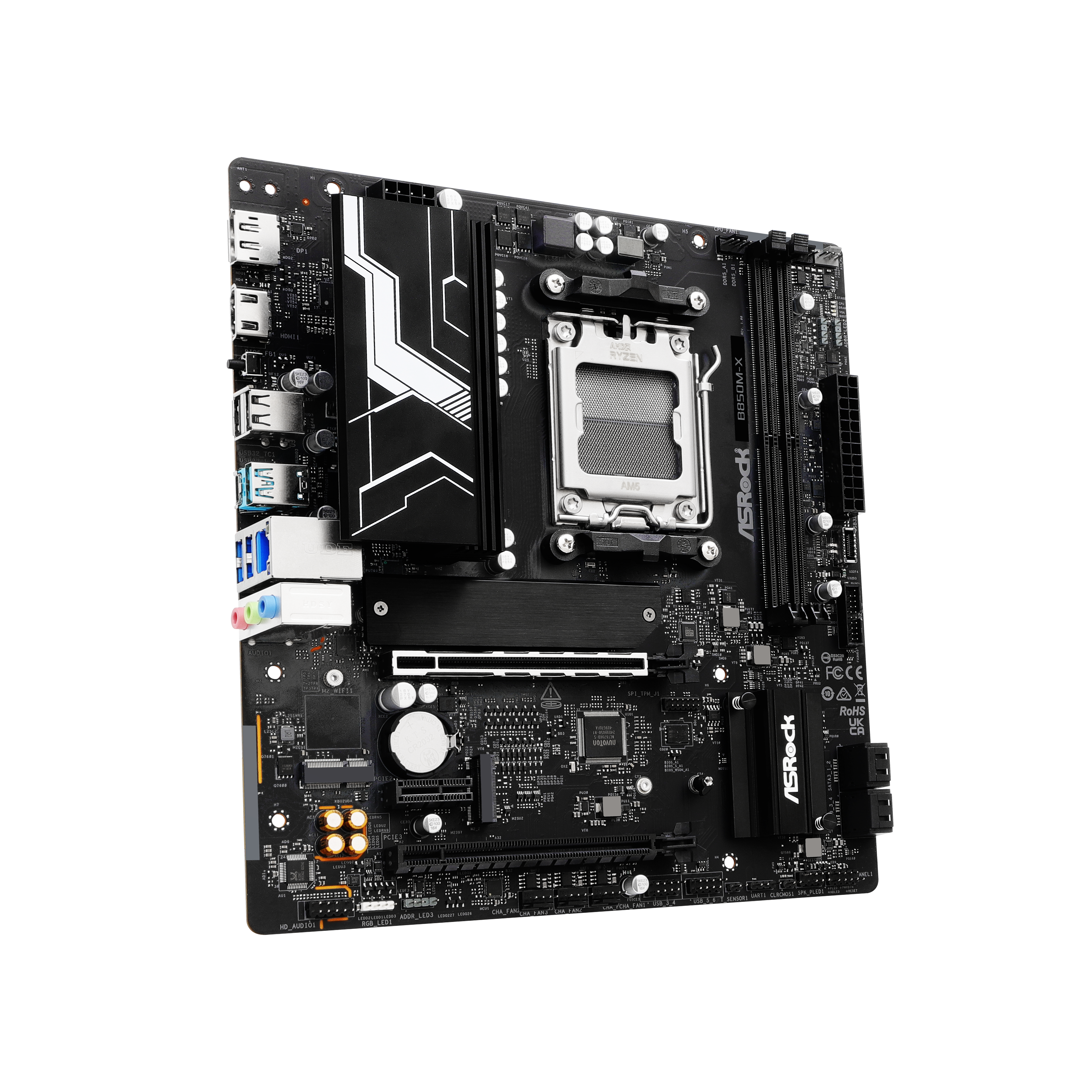 ASRock - Asrock B850M-X (Socket AM5) DDR5 mATX Motherboard