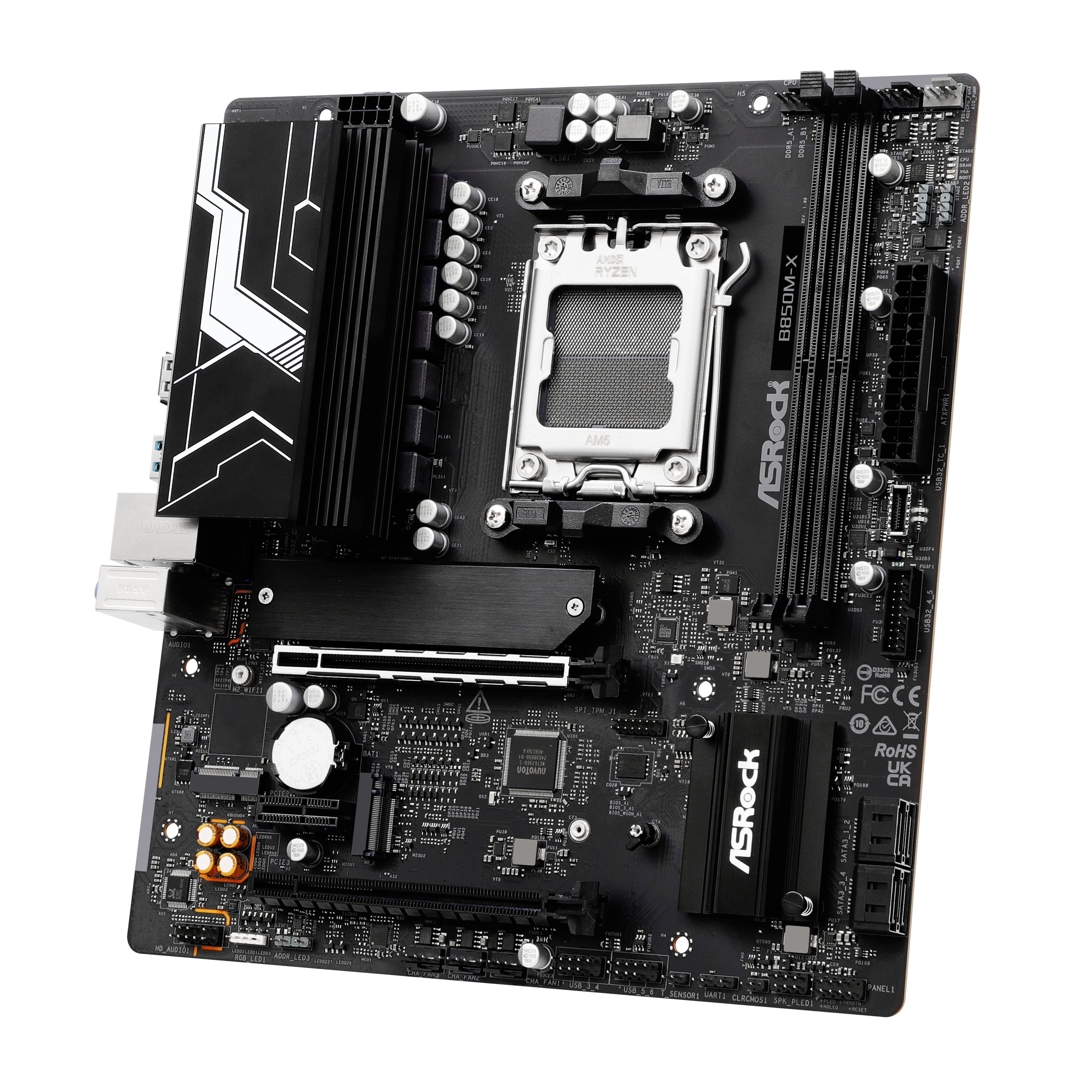 ASRock - Asrock B850M-X (Socket AM5) DDR5 mATX Motherboard