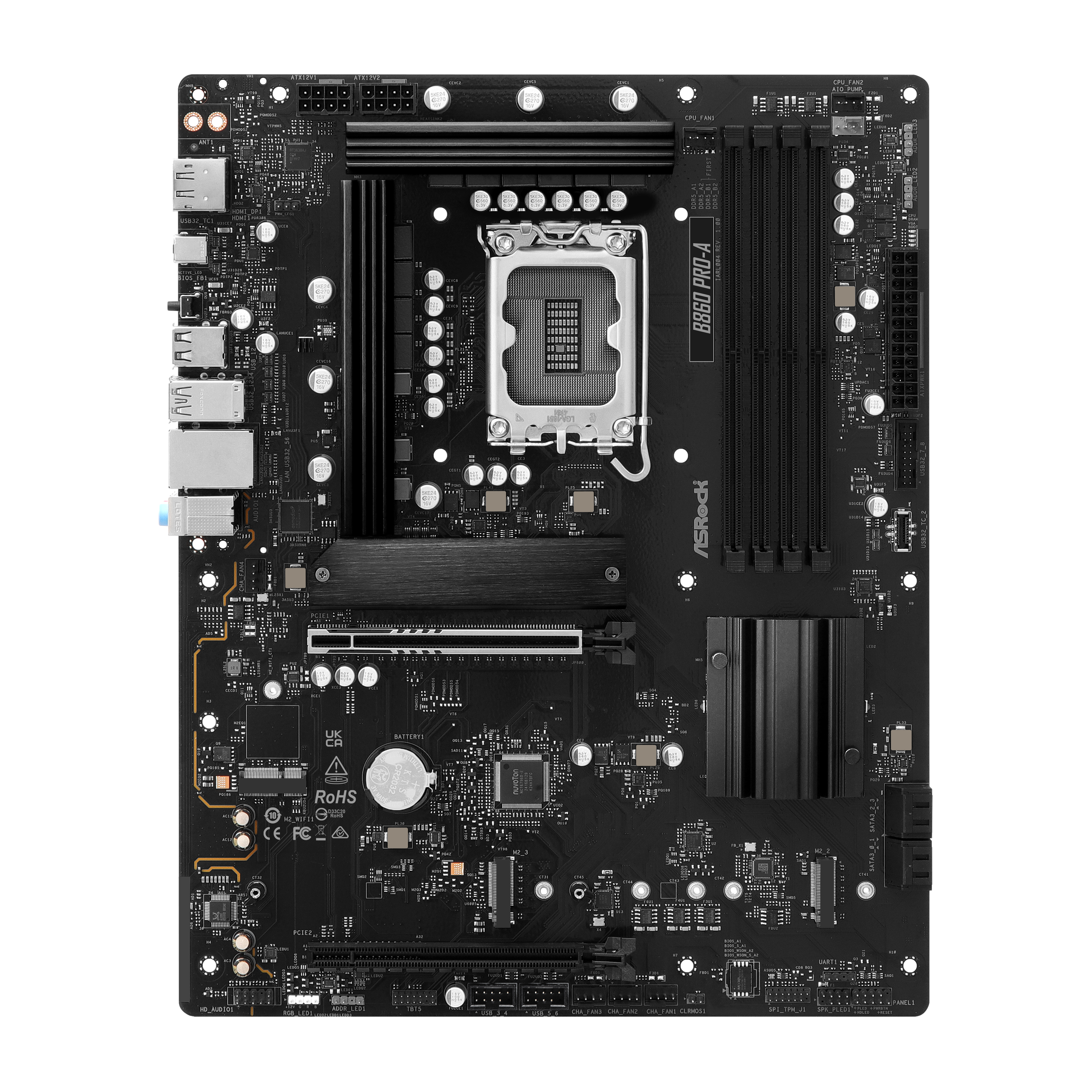 ASRock - Asrock B860 Pro-A (LGA 1851) DDR5 ATX Motherboard