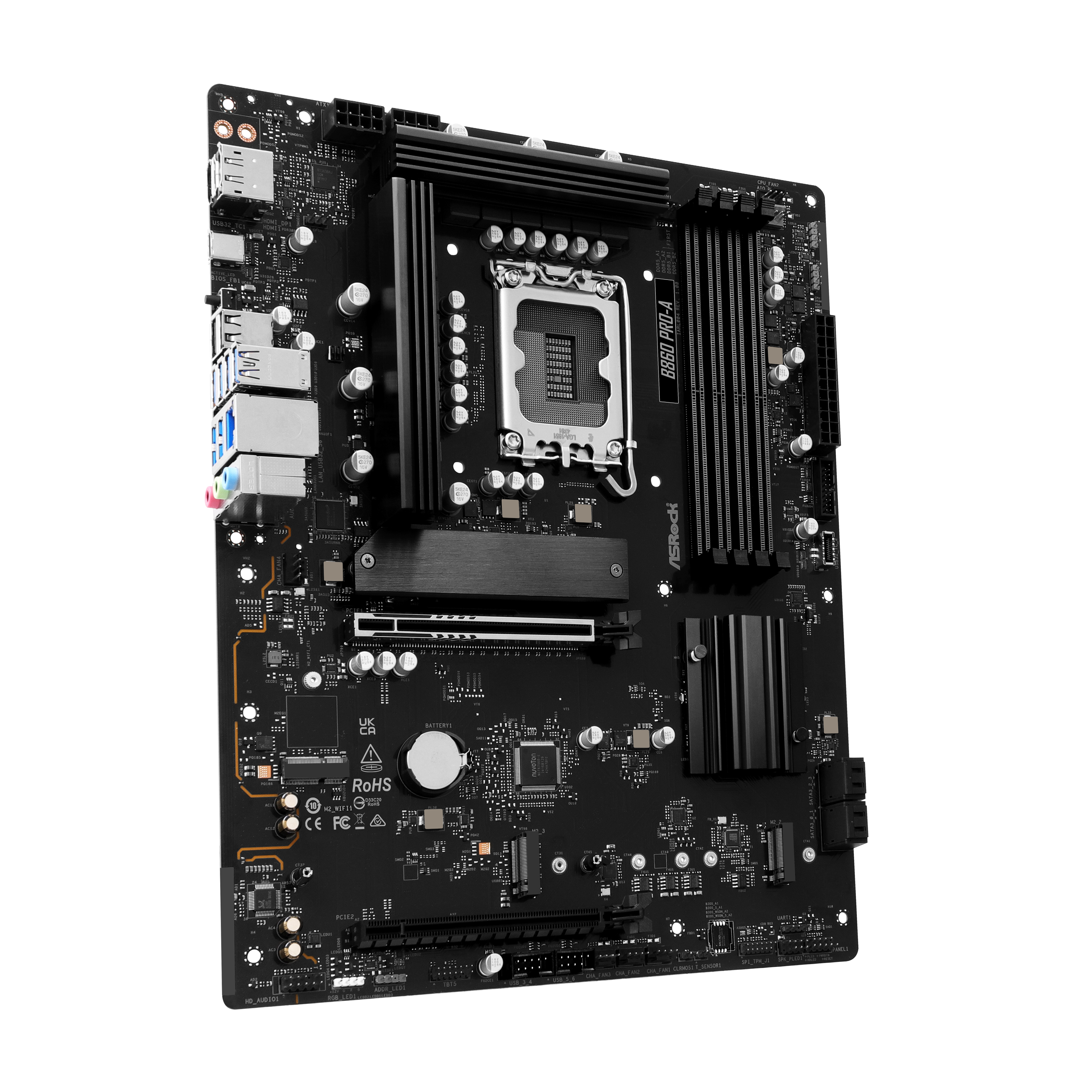 ASRock - Asrock B860 Pro-A (LGA 1851) DDR5 ATX Motherboard