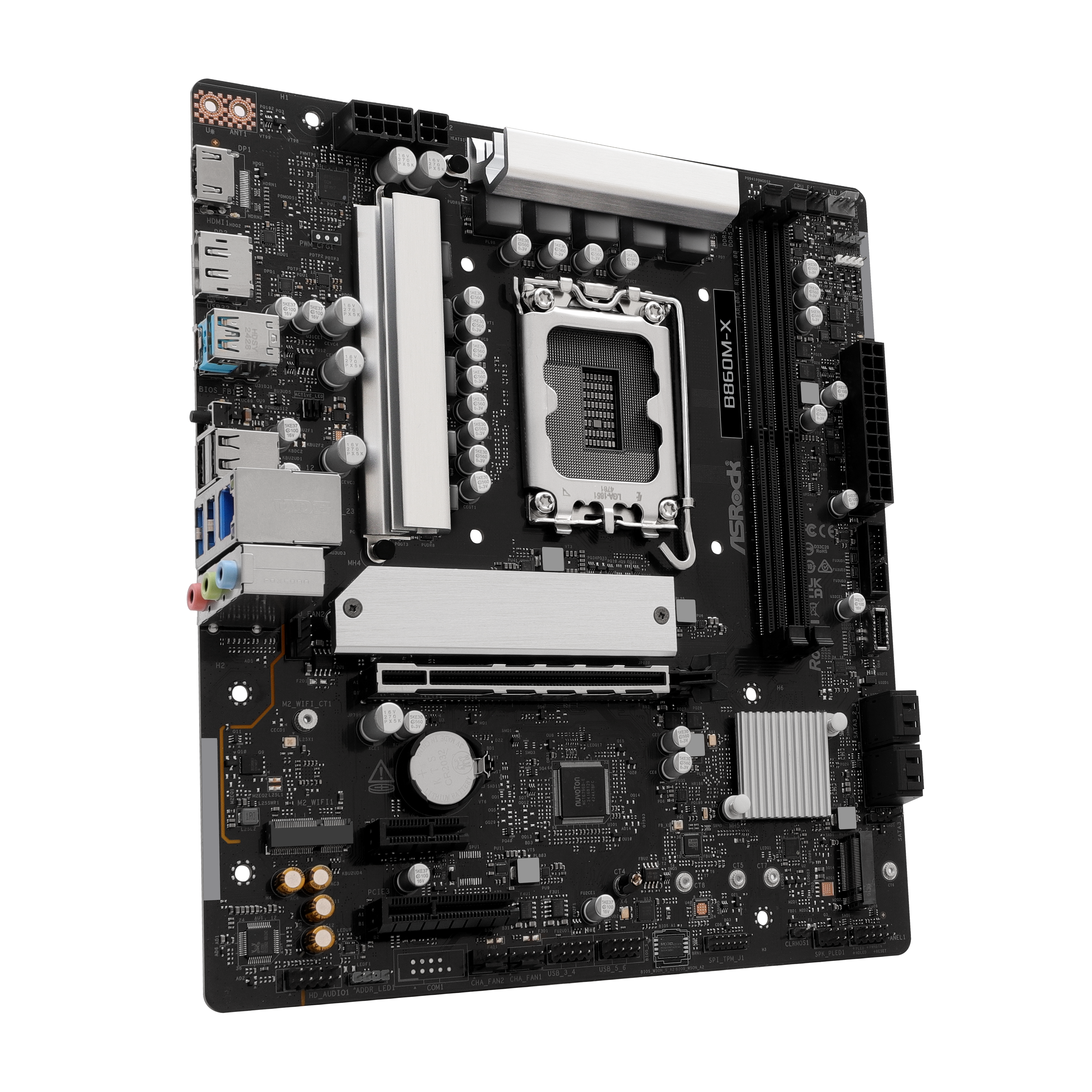 ASRock - Asrock B860M-X (LGA 1851) DDR5 Micro-ATX Motherboard