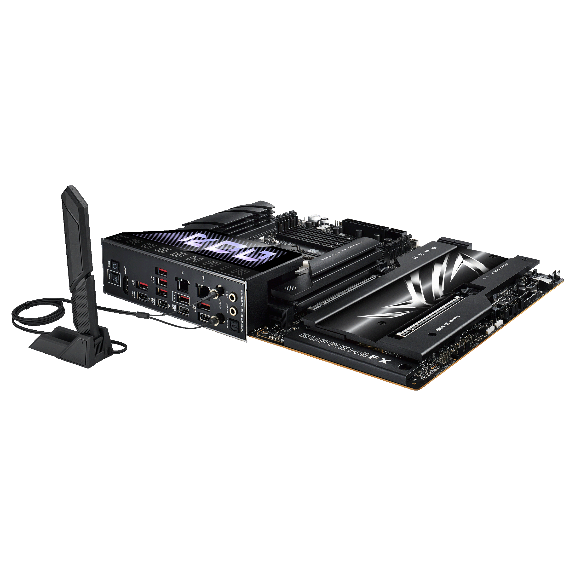 Asus - Asus ROG Crosshair X870E Hero (Socket AM5) DDR5 ATX Motherboard