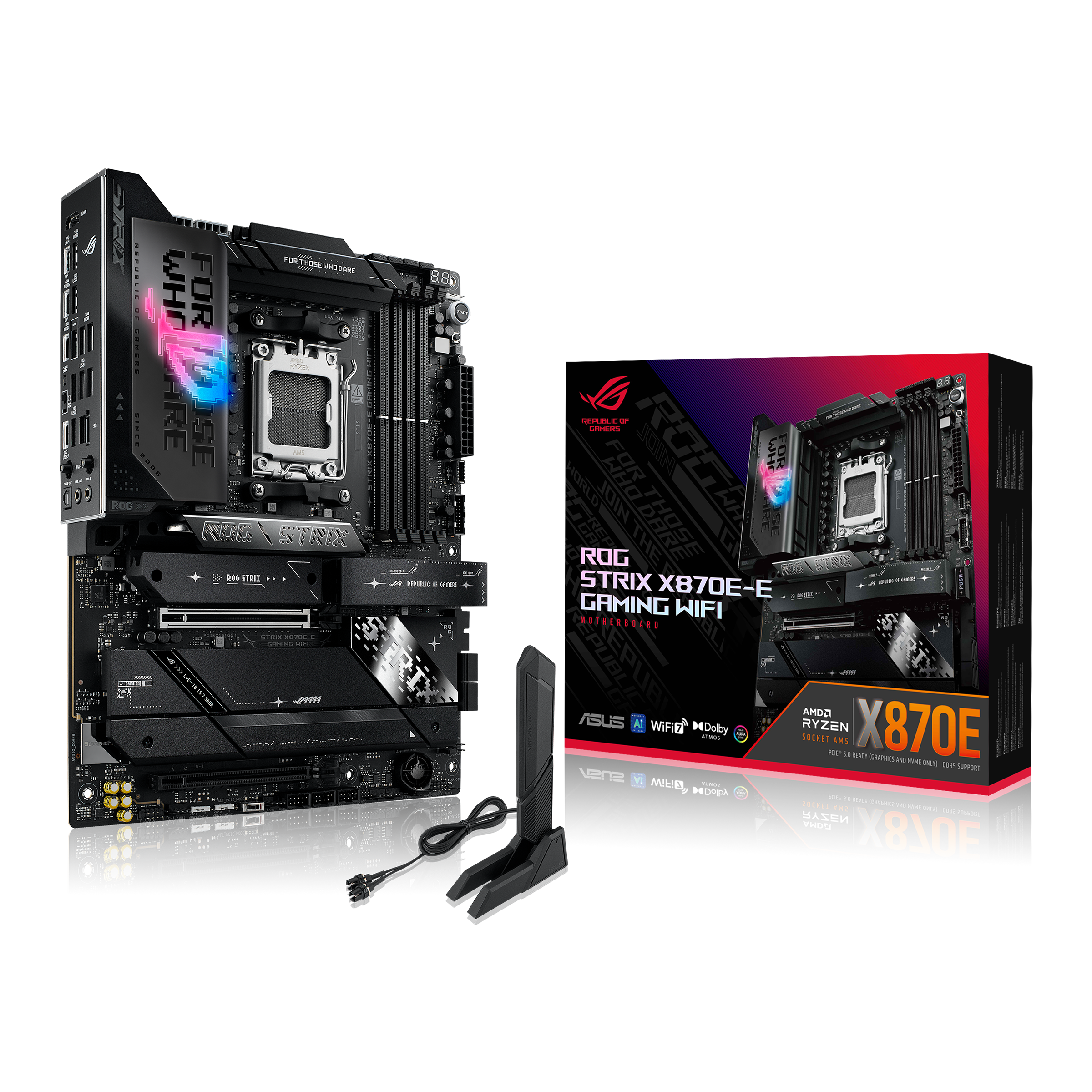 Asus ROG Strix X870E-E GAMING WIFI (Socket AM5) DDR5 ATX Motherboard