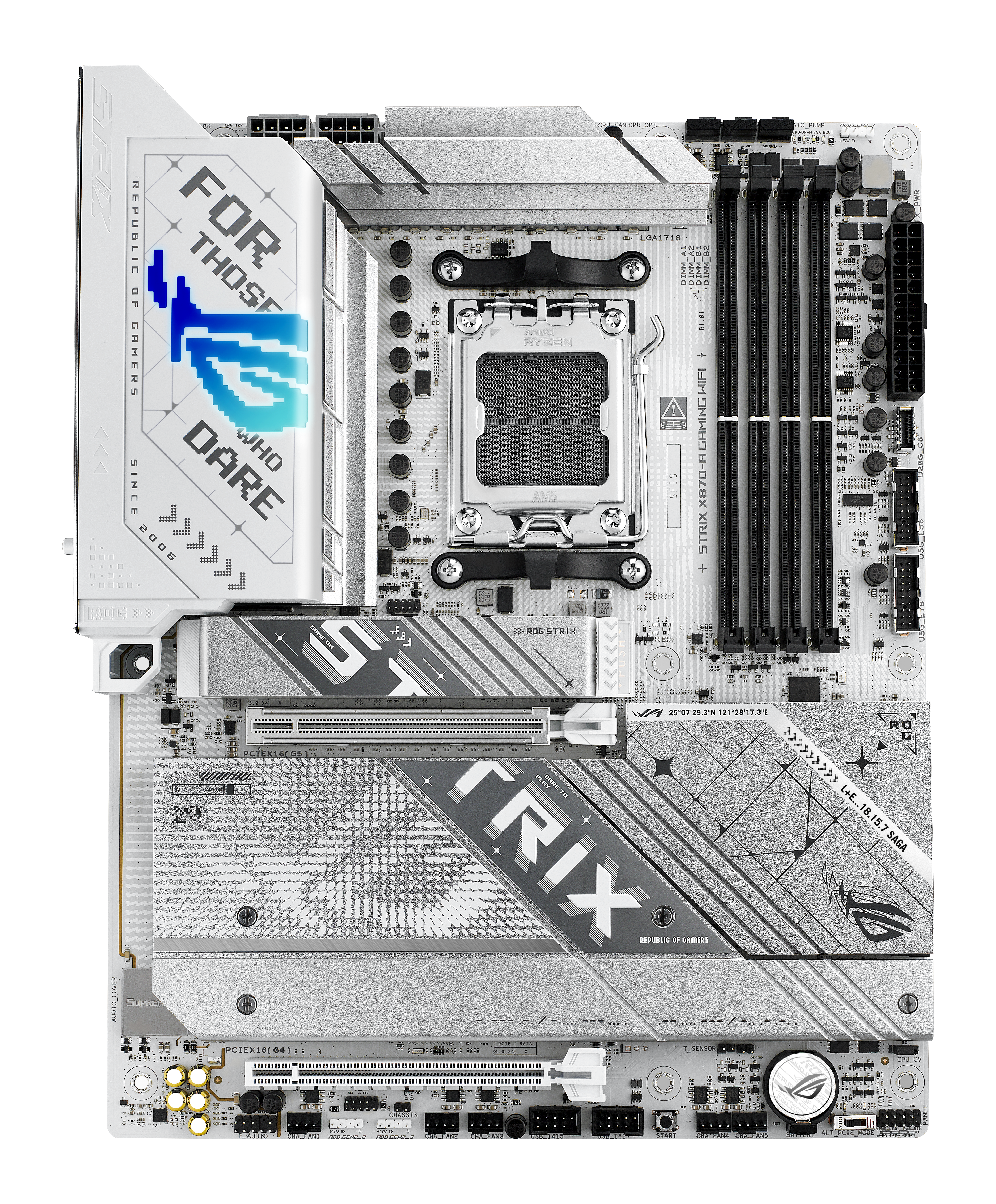 Asus - Asus ROG STRIX X870-A GAMING WIFI (Socket AM5) DDR5 ATX Motherboard