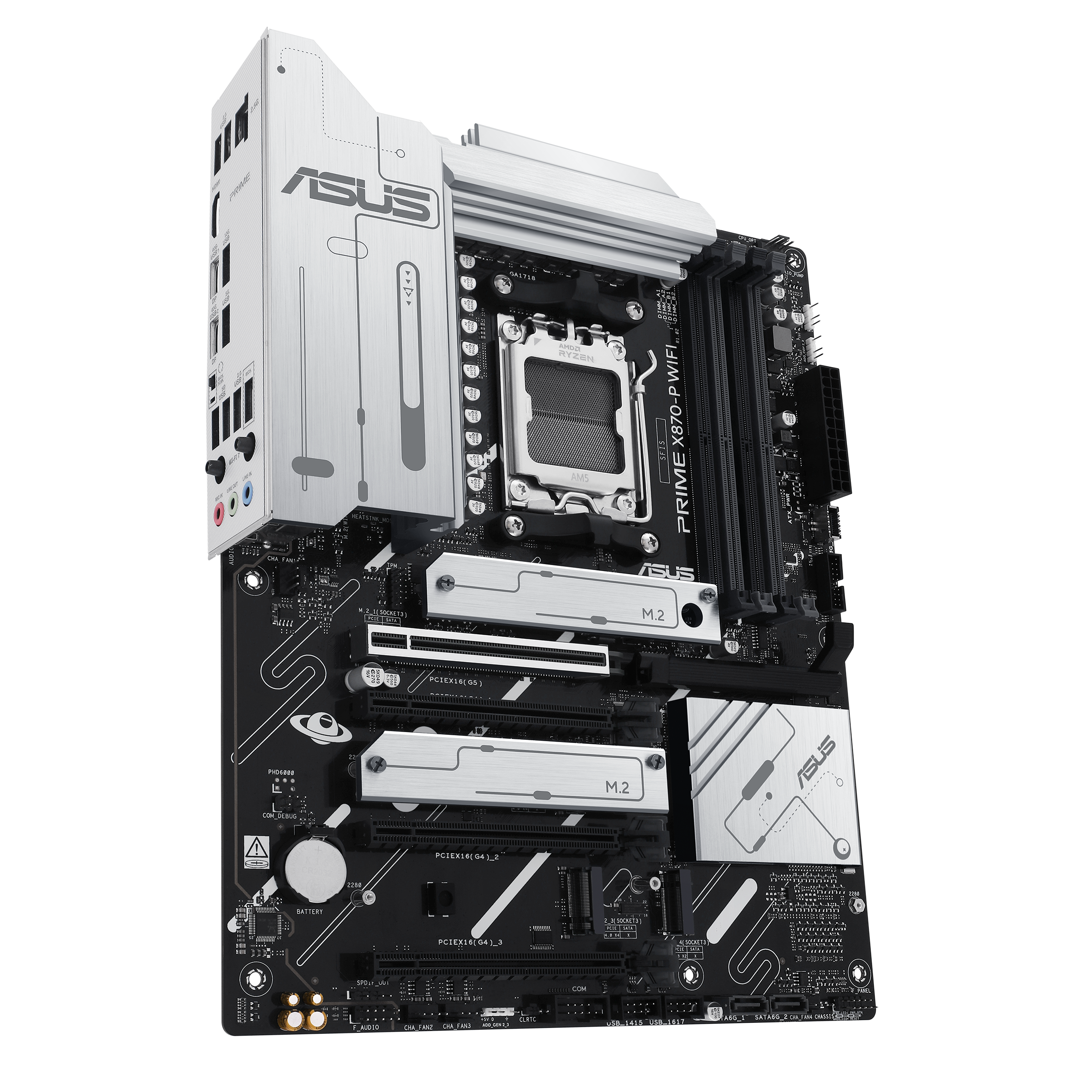 Asus - Asus PRIME X870-P WIFI (Socket AM5) DDR5 ATX Motherboard